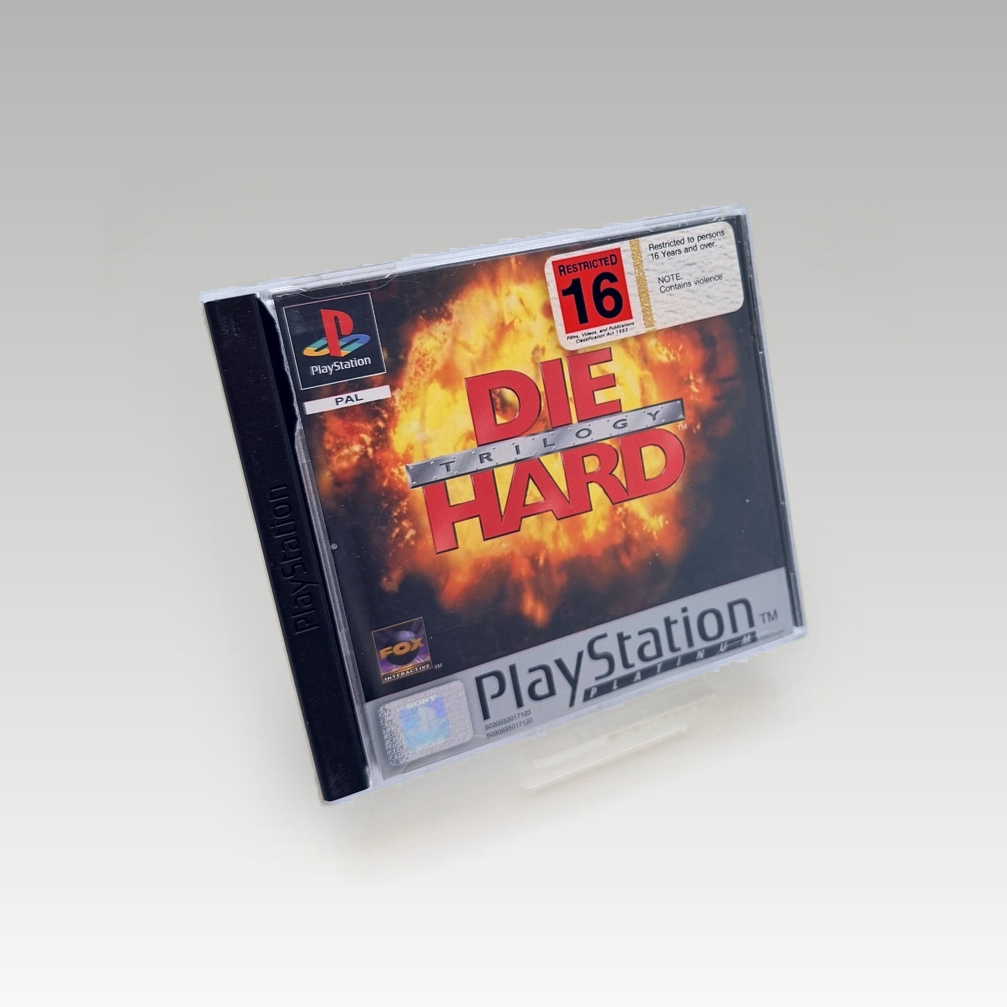 Die Hard Trilogy (Platinum) • CIB (PAL) - Image 1