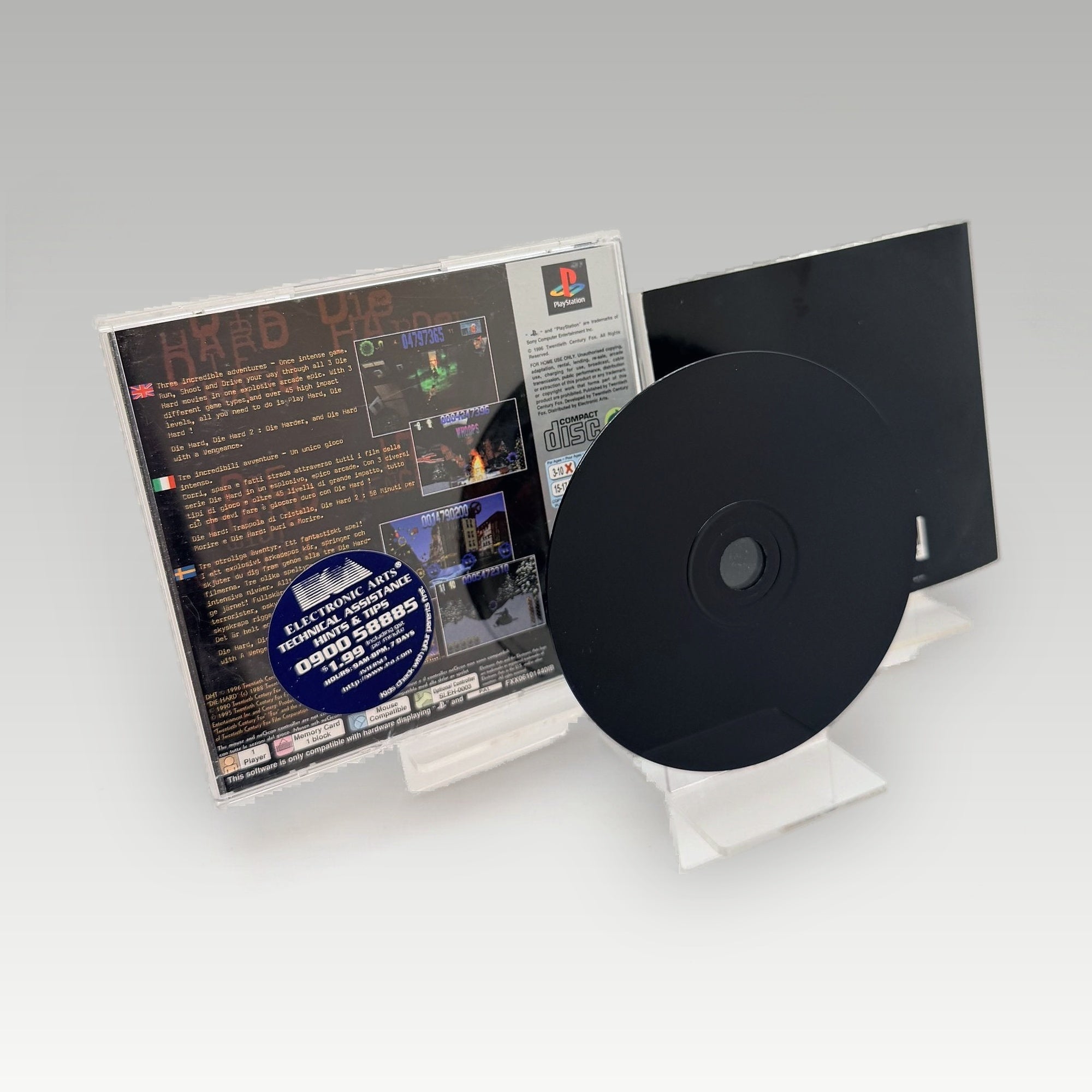 Die Hard Trilogy (Platinum) • CIB (PAL) - Image 3