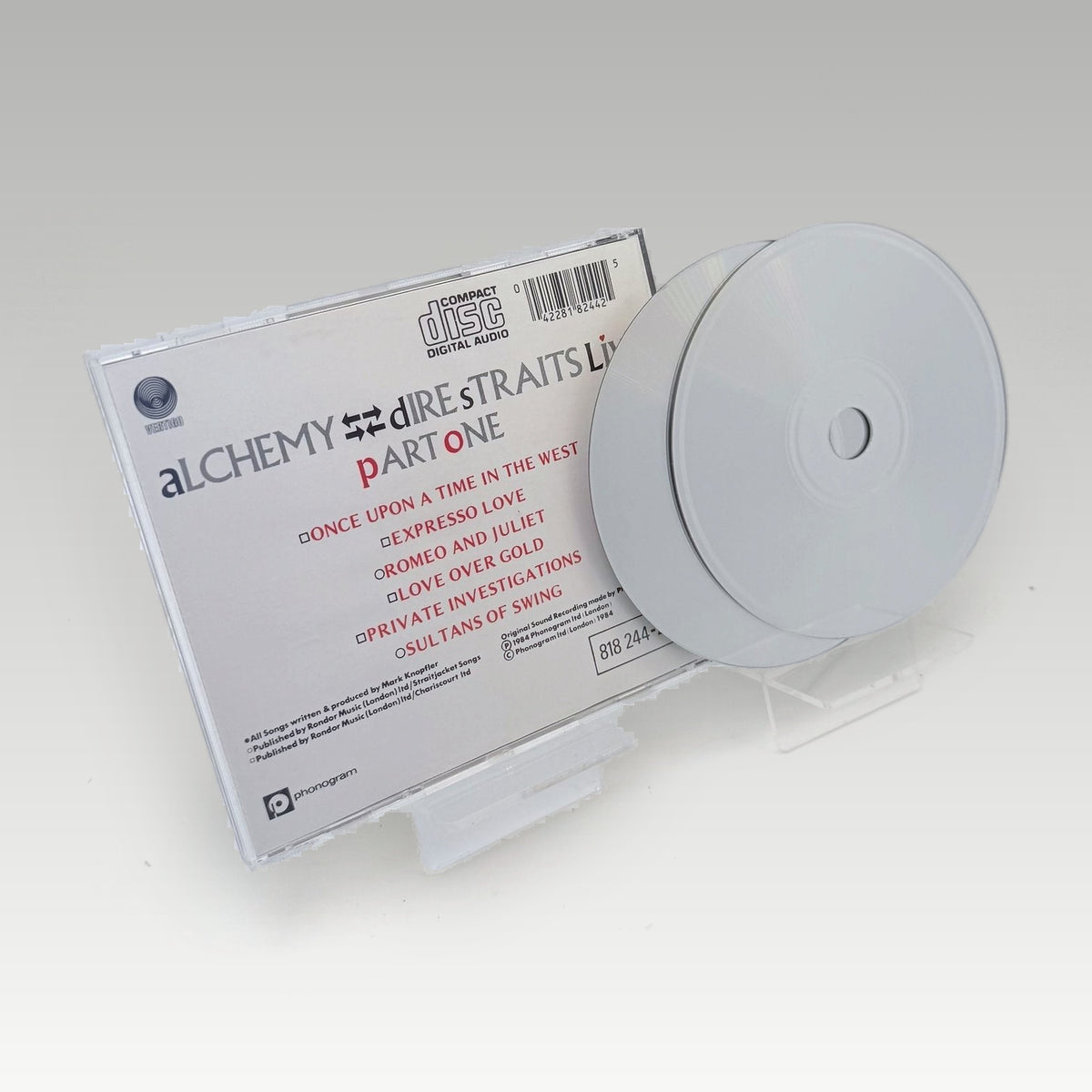 Dire Straits - Alchemy - Dire Straits Live • CIB - Back Cover | Yappa NZ