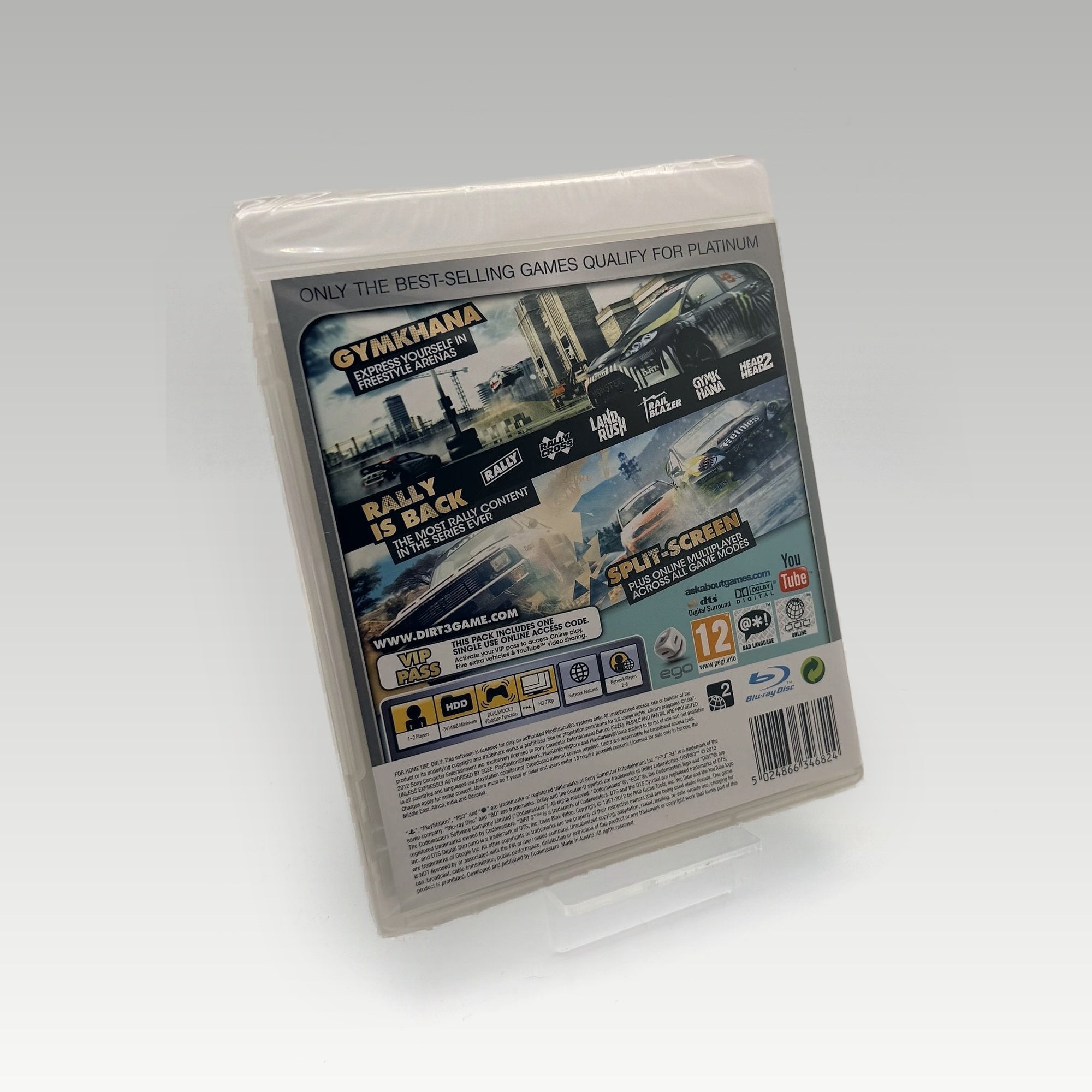Dirt 3 (Platinum) • CIB • New / Sealed (Region 2) - Image 2