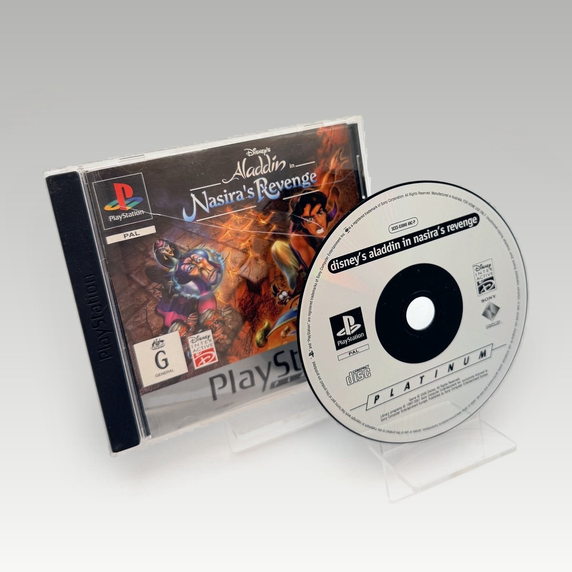 Disney's Aladdin in Nasira's Revenge (Platinum) • No Manual (PAL) - Image 2