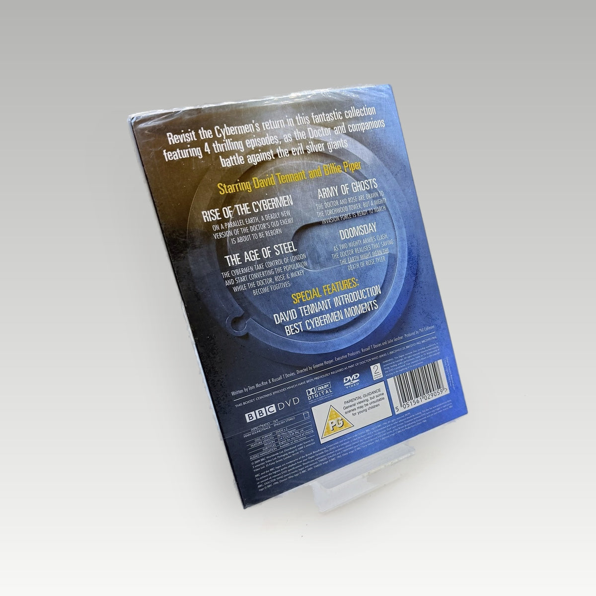 Doctor Who - The Cybermen Collection • CIB (Region 4) - Back Cover | Yappa NZ