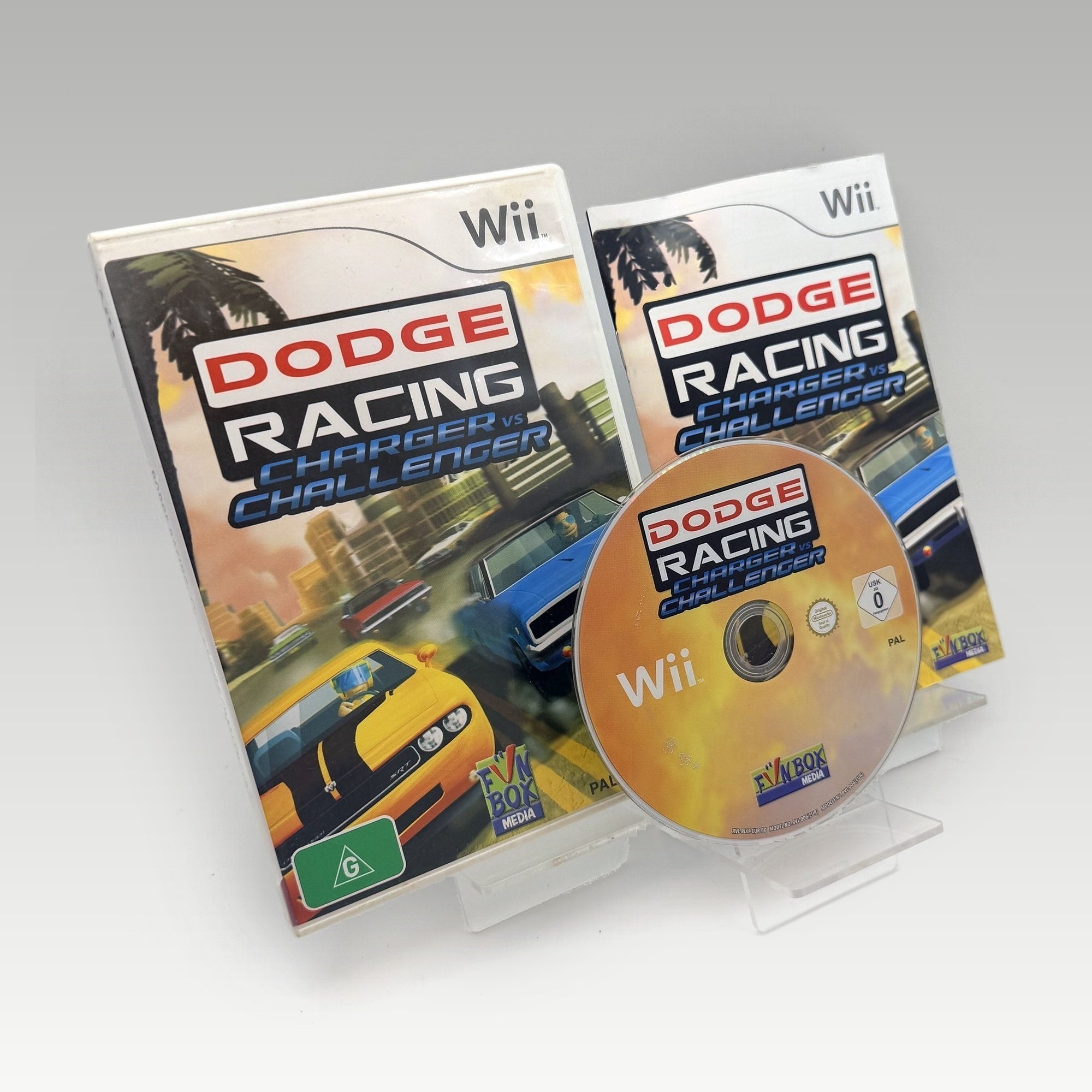 Dodge Racing: Charger vs Challenger • CIB (PAL) - Image 1