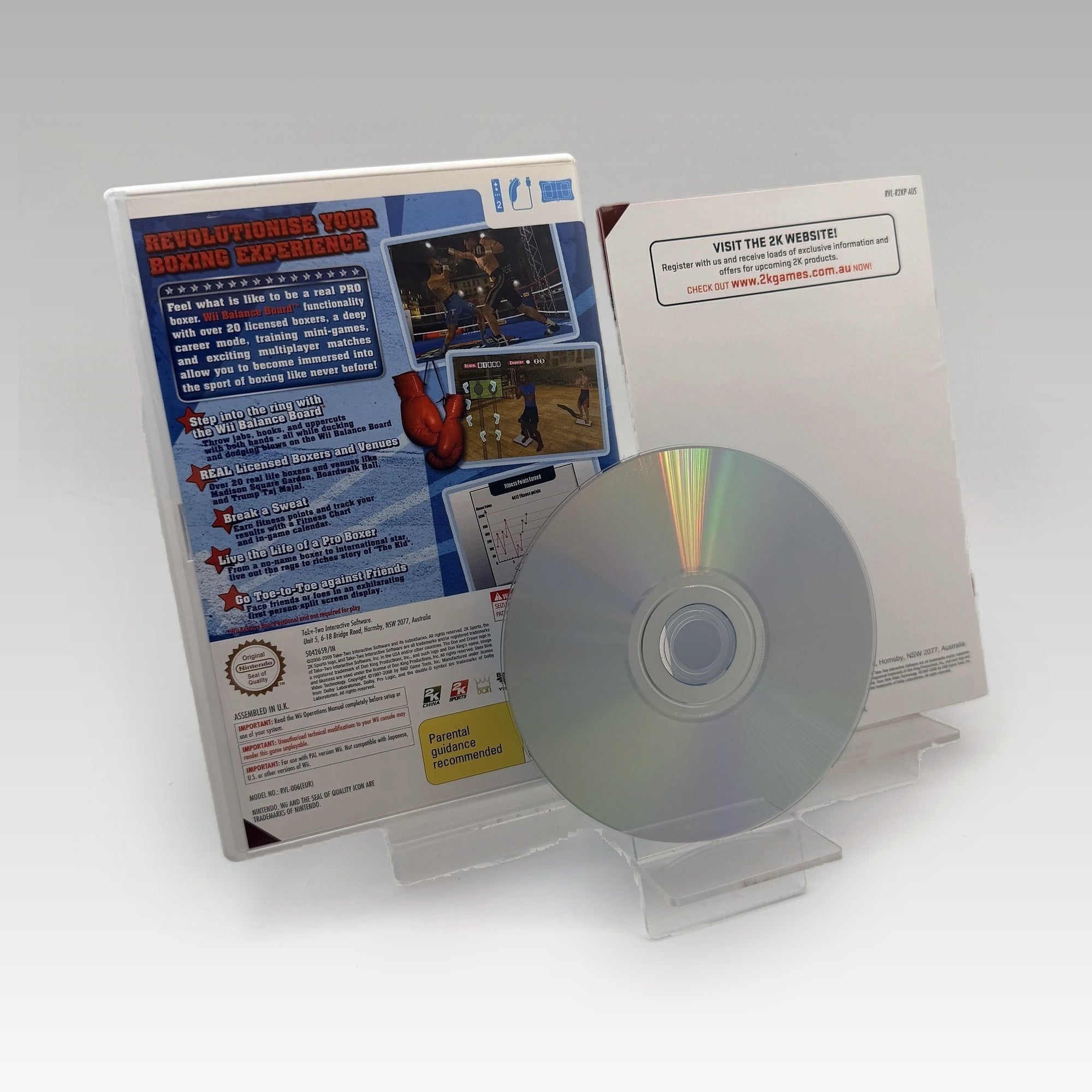 Don King Boxing • CIB (PAL) - Image 2