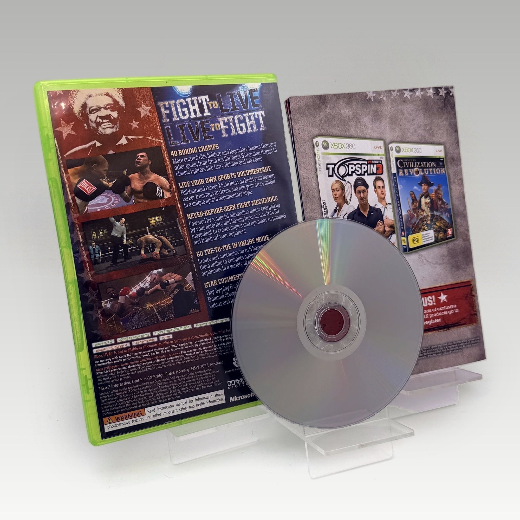 Don King Presents: Prizefighter • CIB (PAL) - Image 2