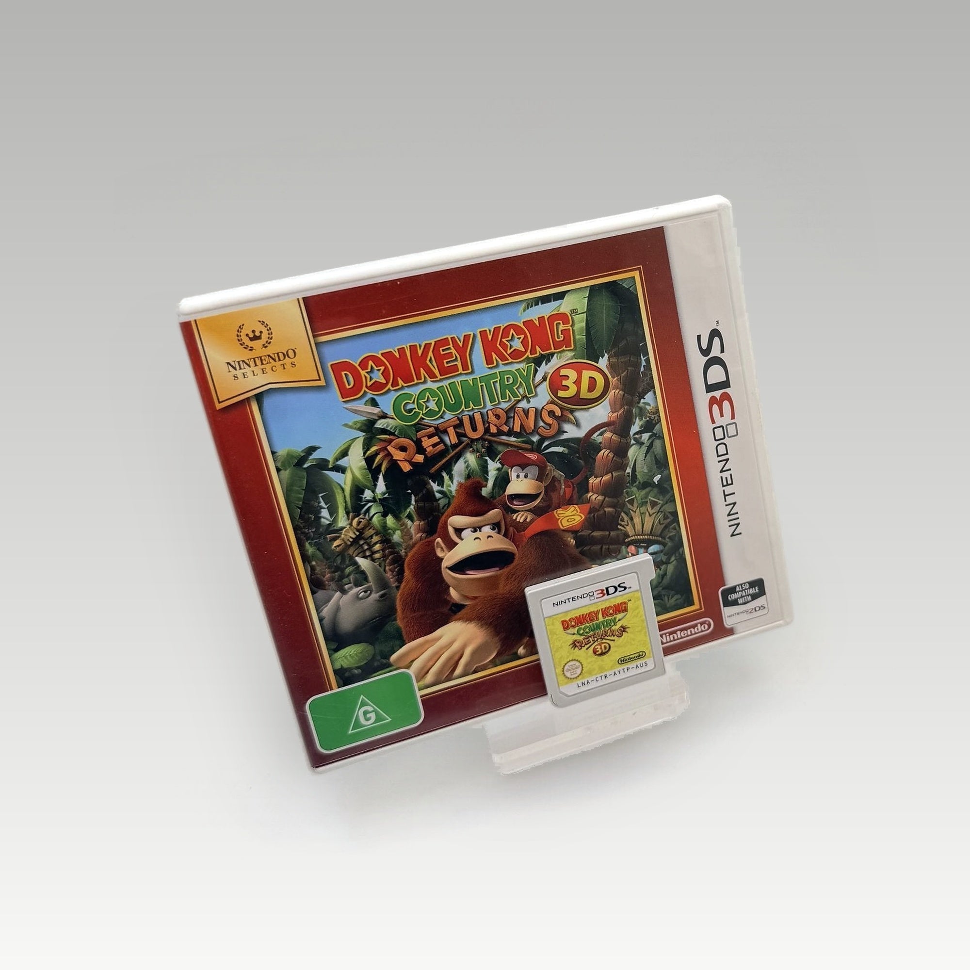 Donkey Kong Country Returns 3D (Nintendo Selects) • No Manual (PAL) - Image 1