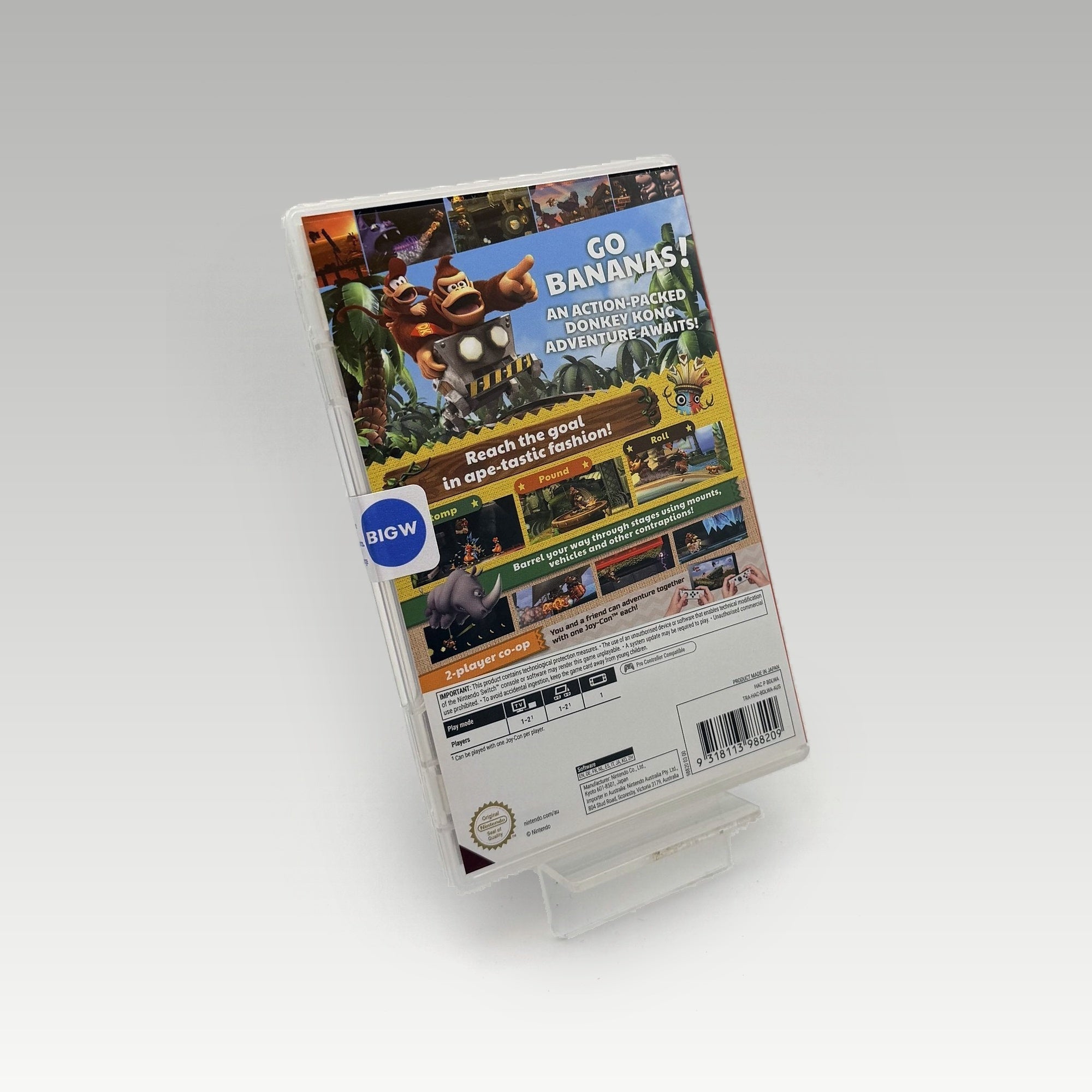 Donkey Kong Country Returns HD • CIB • New / Sealed (Region 4) - Image 2