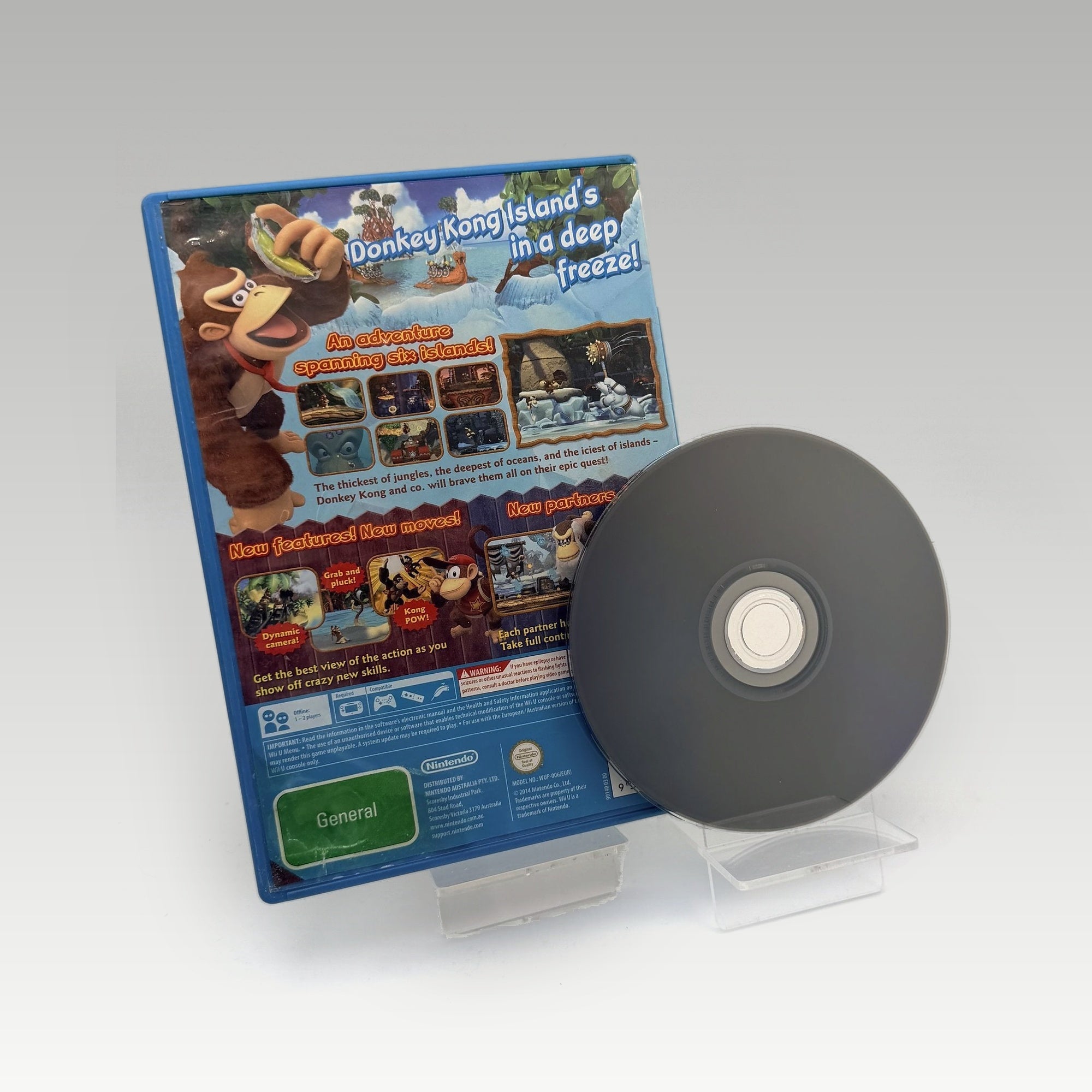 Donkey Kong Country: Tropical Freeze • No Manual (PAL) - Image 2
