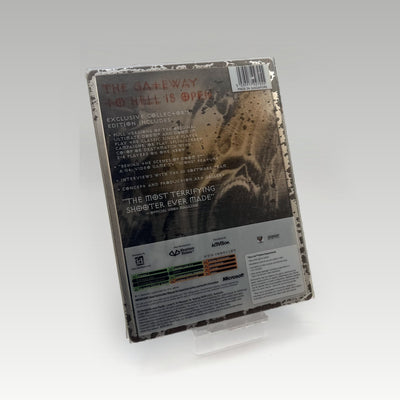 Doom 3 - Case Damage Limited Collector's Steelbook Edition • CIB (PAL, Limited Collector's Steelbook Edition) - Image 4