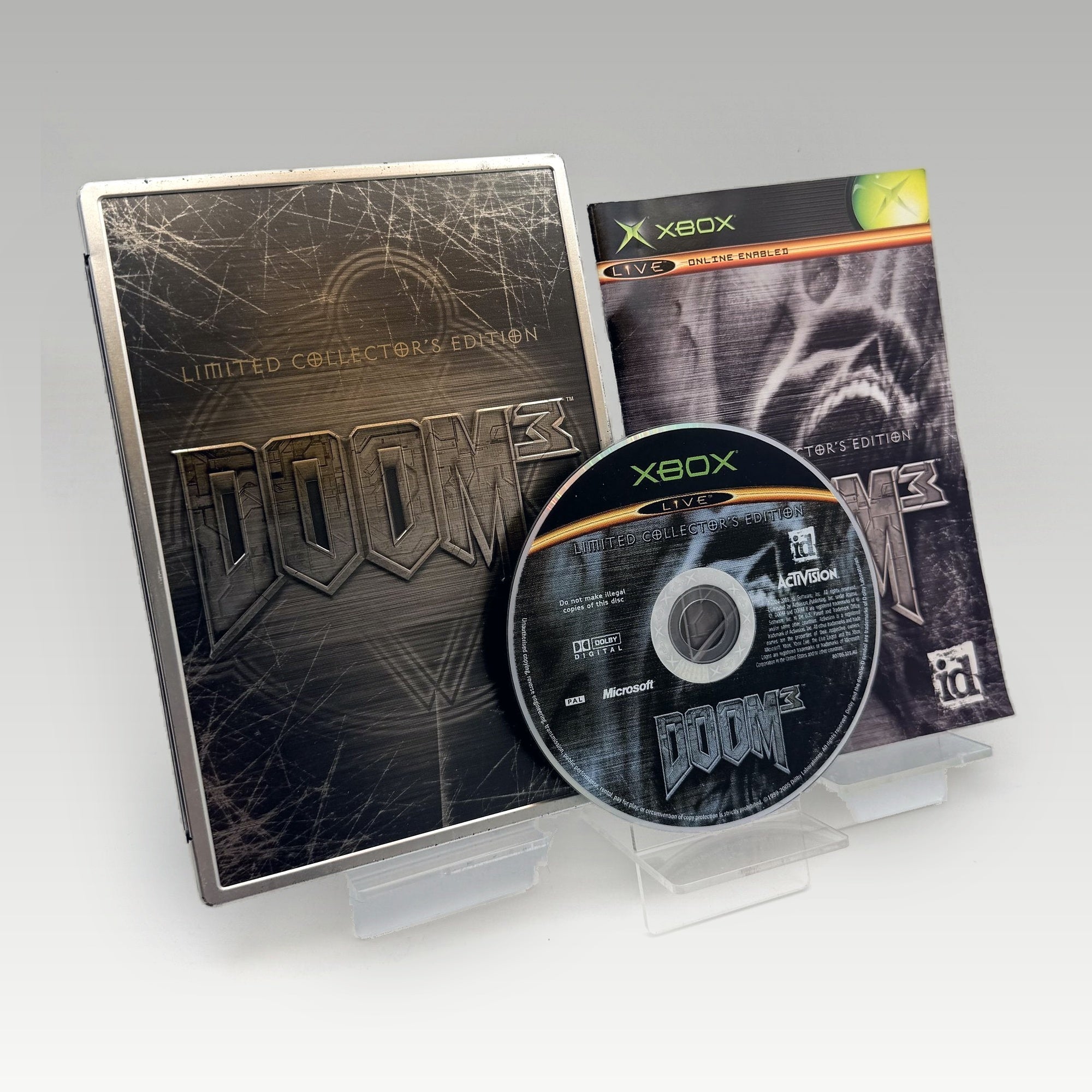 Doom 3 Limited Collector's Steelbook Edition • CIB (PAL, Limited Collector's Steelbook Edition) - Image 1