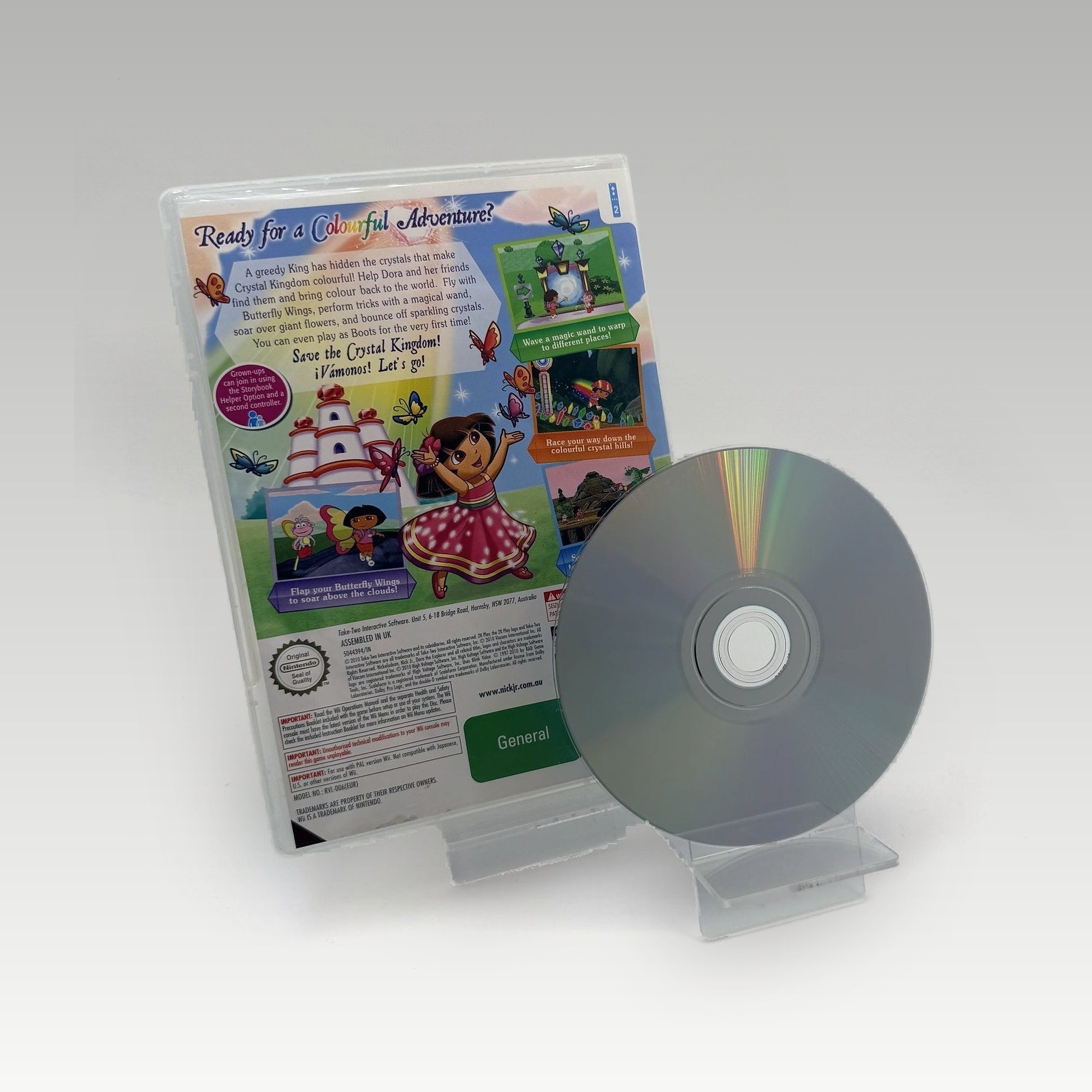 Dora the Explorer: Dora Saves the Crystal Kingdom • No Manual (PAL) - Image 2