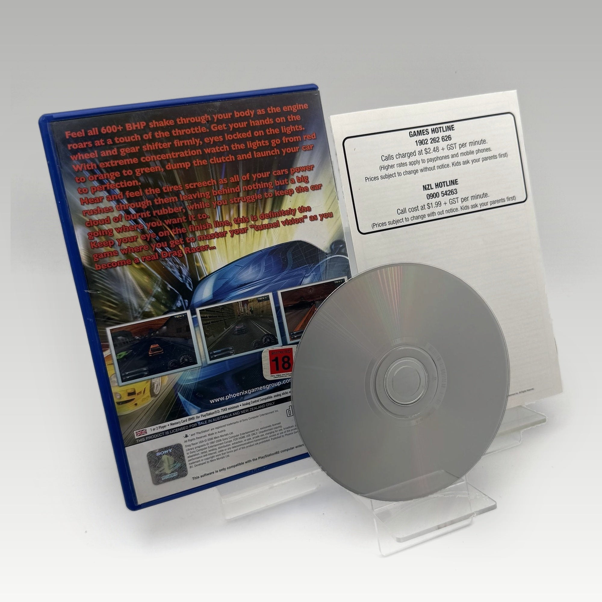 Drag Racer USA • CIB (PAL) - Image 2