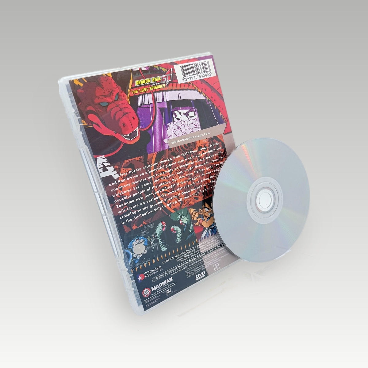 Dragon Ball GT - Ruination 3 • CIB (Region 4) - Back Cover | Yappa NZ