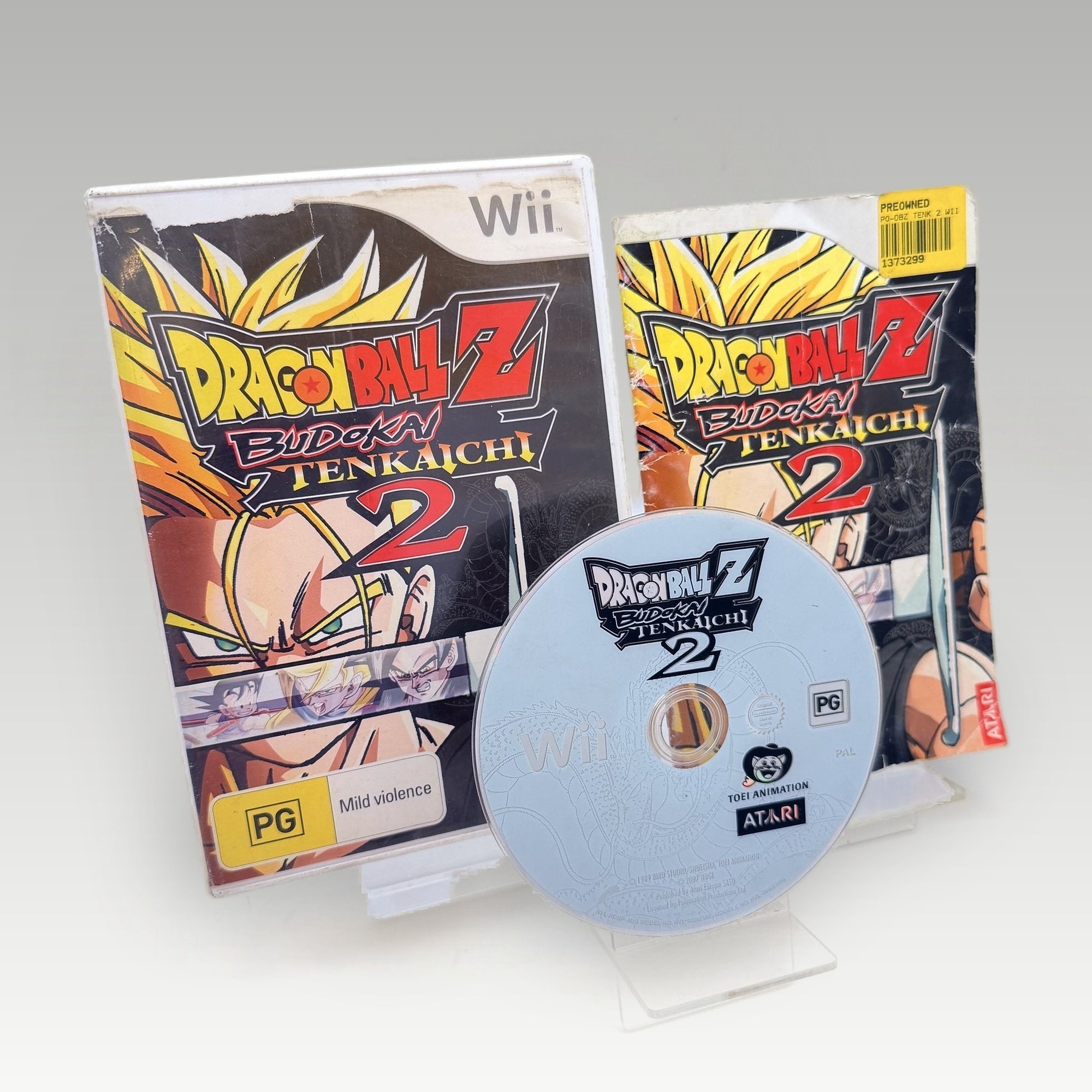 Dragon Ball Z: Budokai Tenkaichi 2 Artwork Damage • CIB (PAL, Artwork Damage) - Image 1