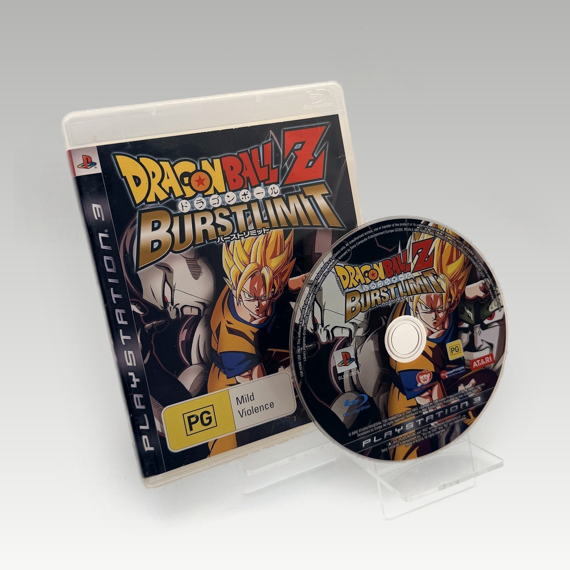 Dragon Ball Z: Burst Limit • No Manual (Region 2) - Image 1