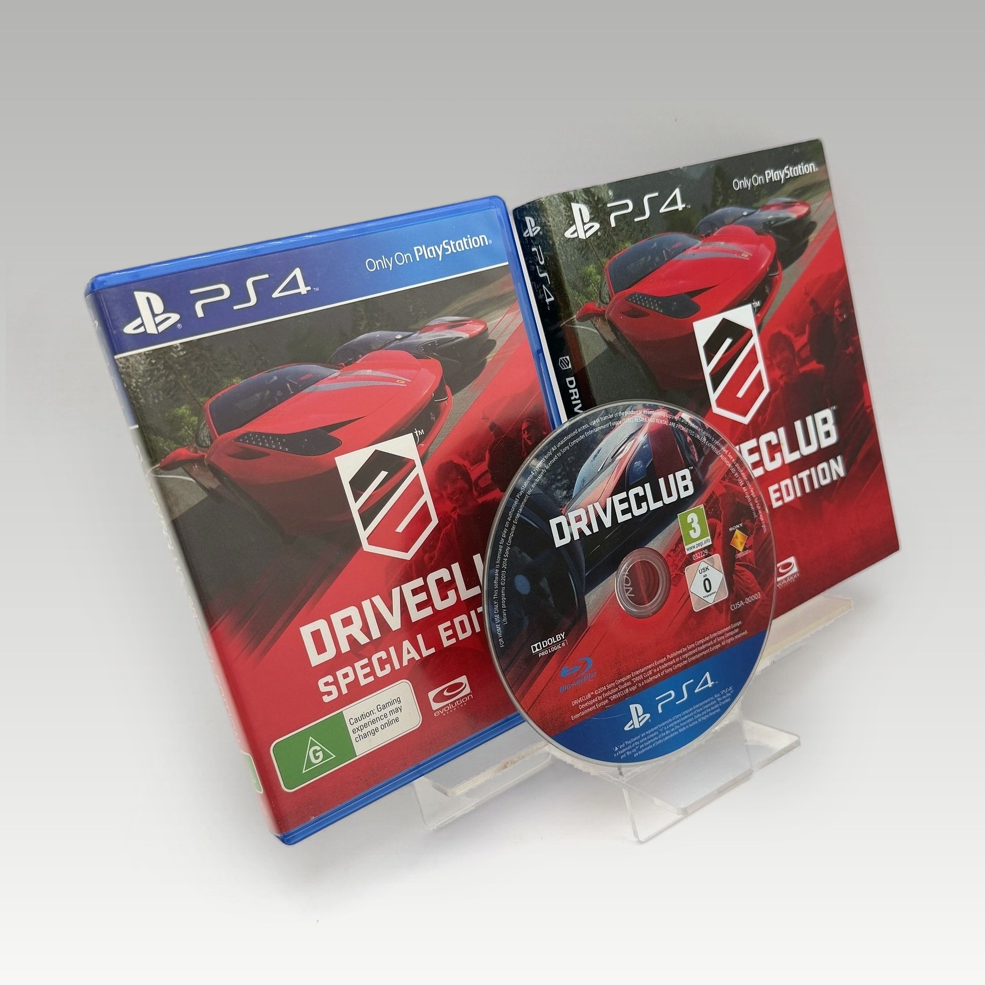 Driveclub Special Edition • CIB (Region 4, Special Edition) - Image 1