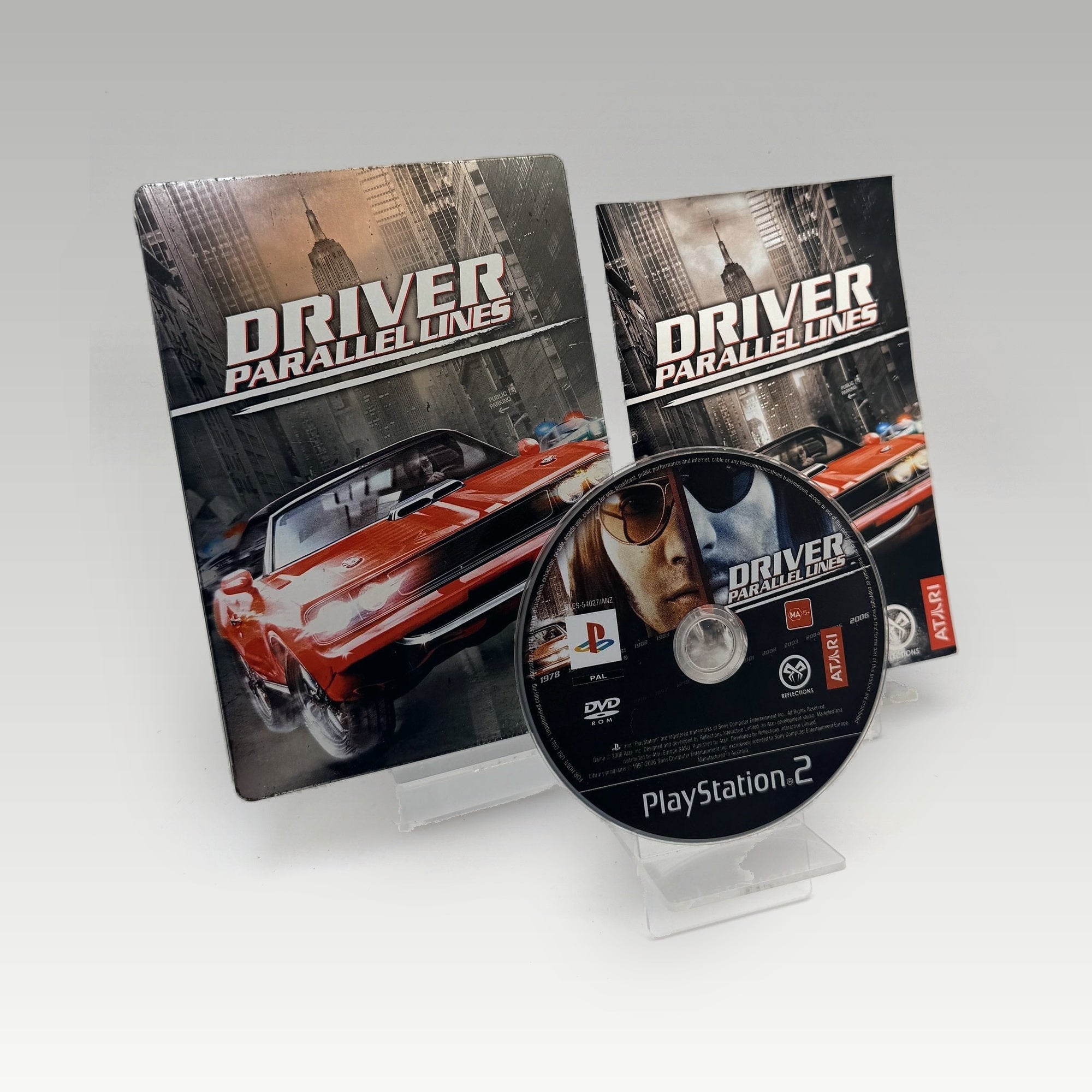 Driver: Parallel Lines Collector's Steelbook Edition • CIB (PAL, Collector's Steelbook Edition) - Image 1