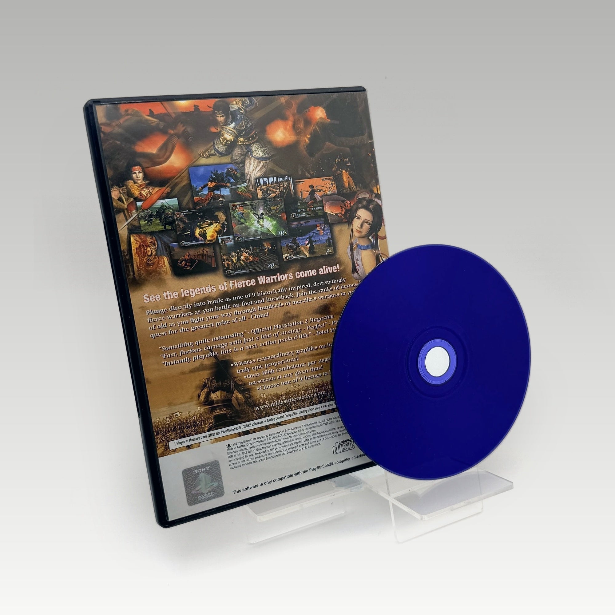Dynasty Warriors 2 • No Manual (PAL) - Image 2