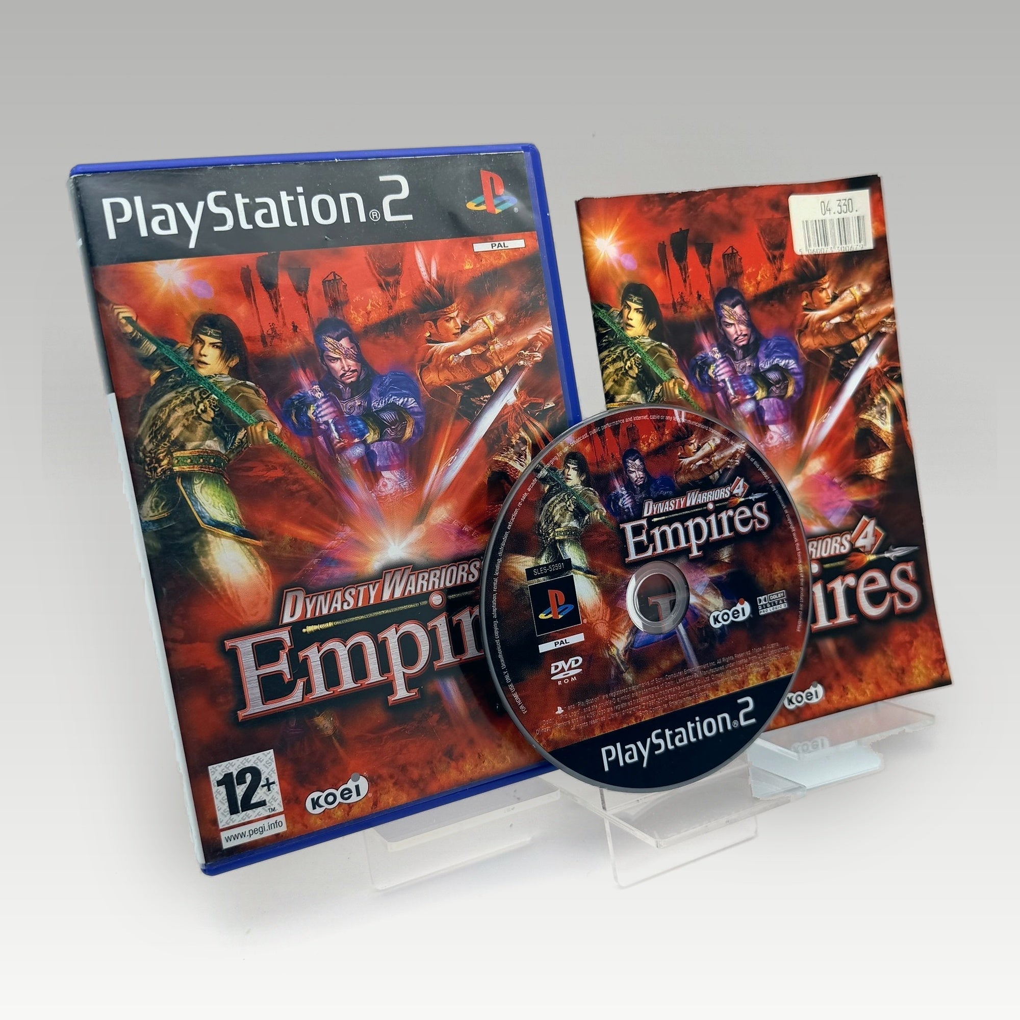 Dynasty Warriors 4 Empires • CIB (PAL) - Image 1