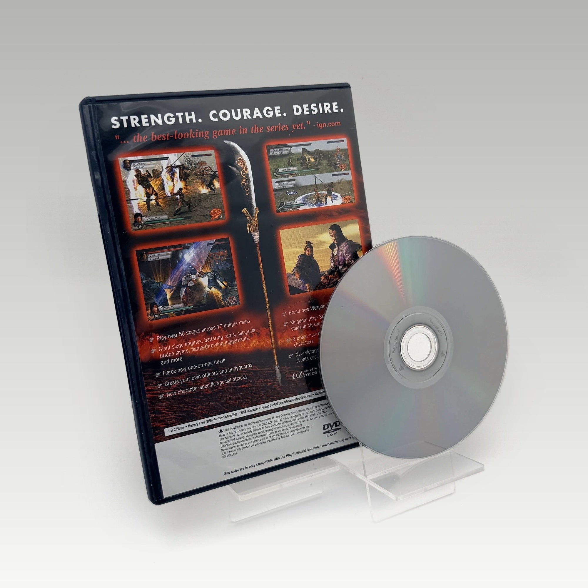 Dynasty Warriors 4 • No Manual (PAL) - Image 2