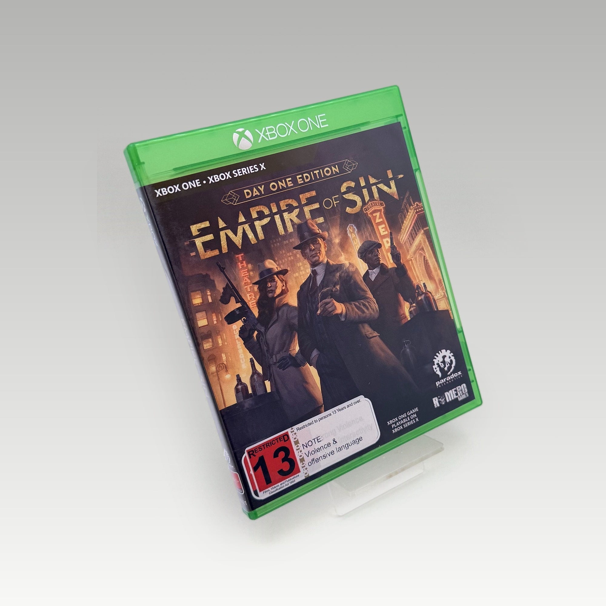 Empire of Sin Day One Edition • CIB • New (Region Free, Day One Edition) - Image 1