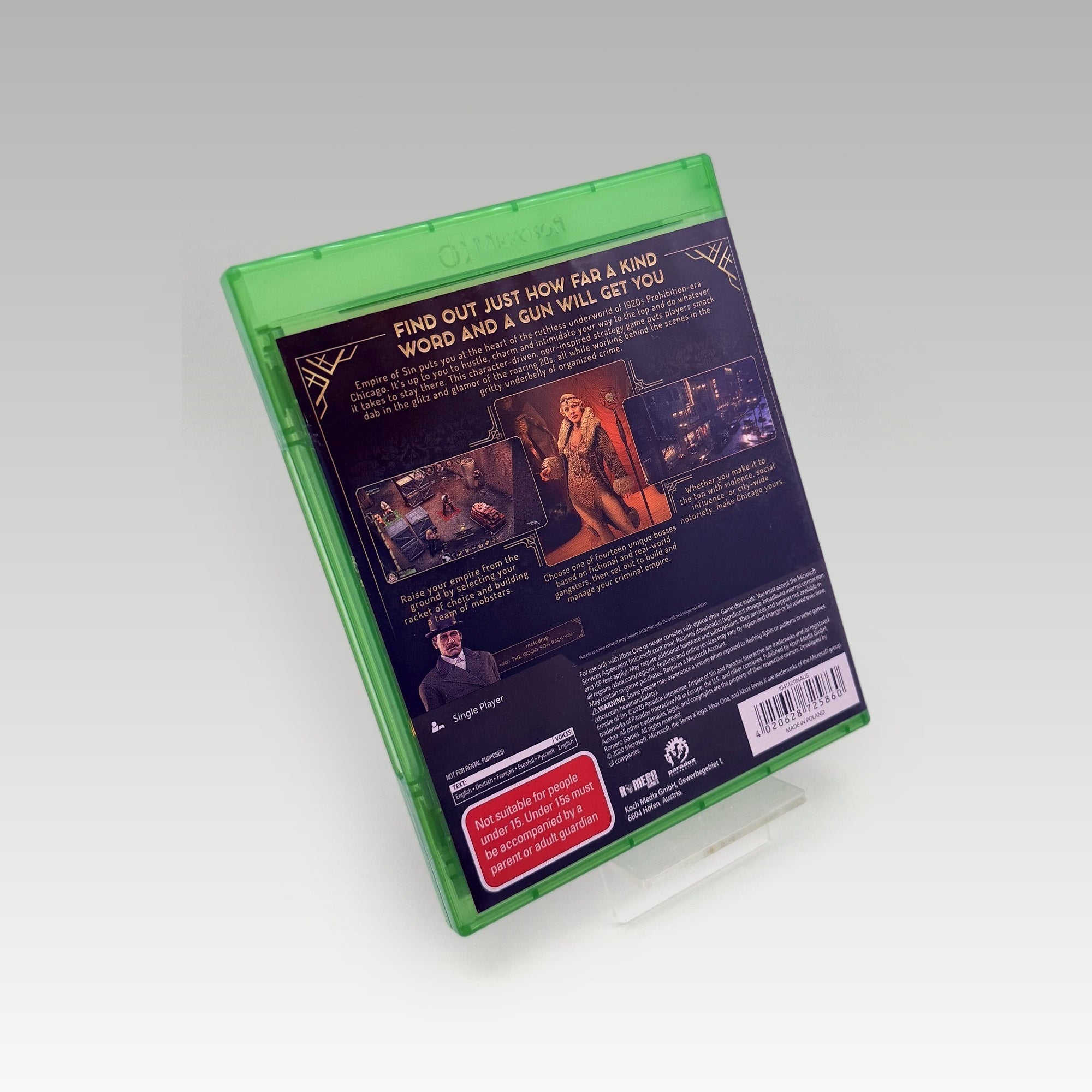 Empire of Sin Day One Edition • CIB • New (Region Free, Day One Edition) - Image 2