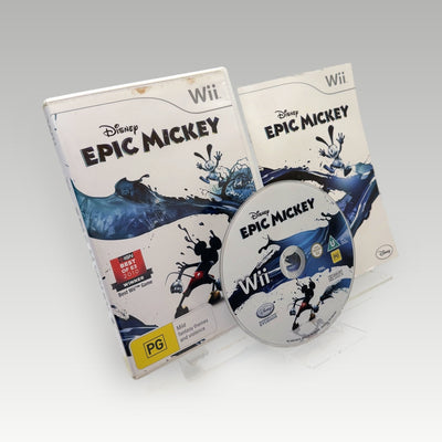 Epic Mickey Artwork Damage • CIB (PAL, Artwork Damage) - Front Cover | Yappa NZ