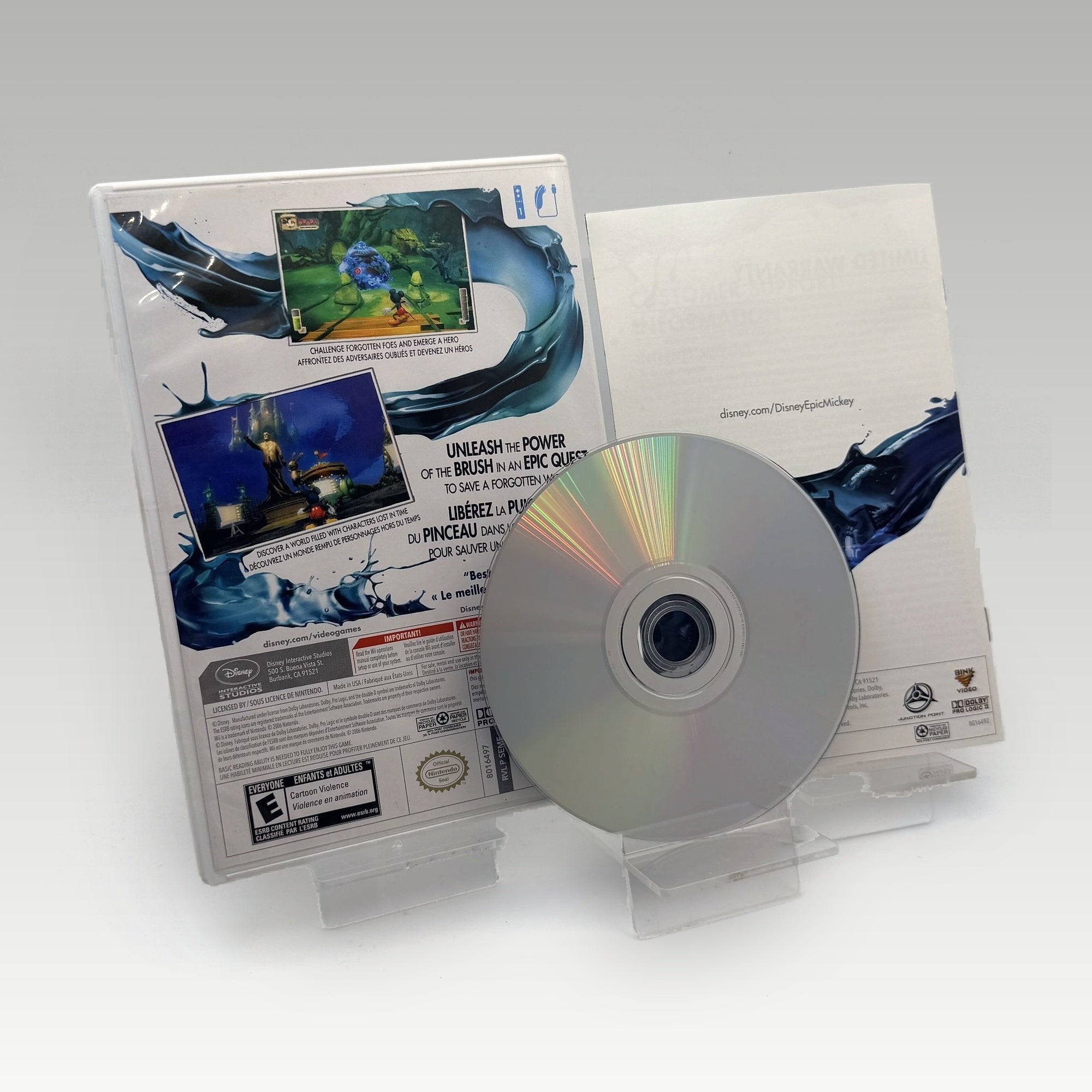 Epic Mickey • CIB (NTSC-U) - Image 2