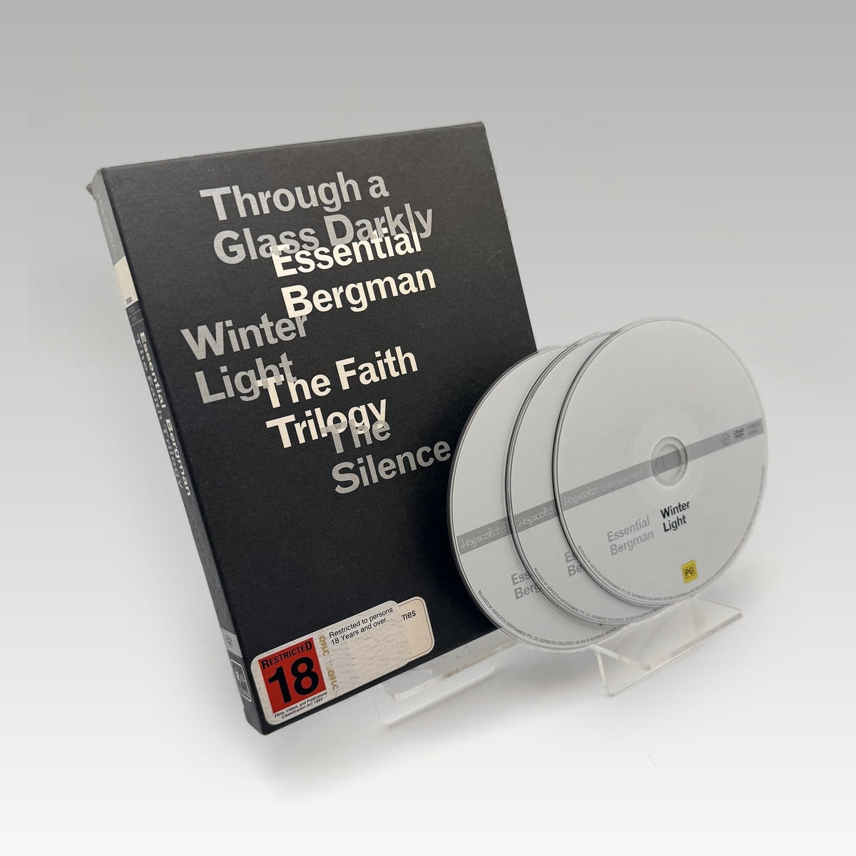 Essential Bergman - The Faith Trilogy DVD • CIB (Region 4, Standard) - Image 1