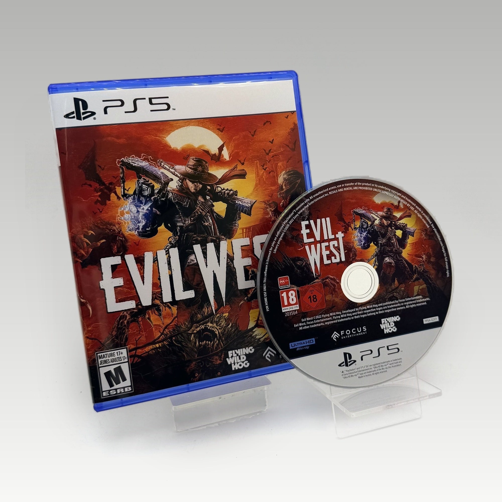 Evil West Replacement Artwork • CIB (Region 4, Replacement Artwork) - Image 1