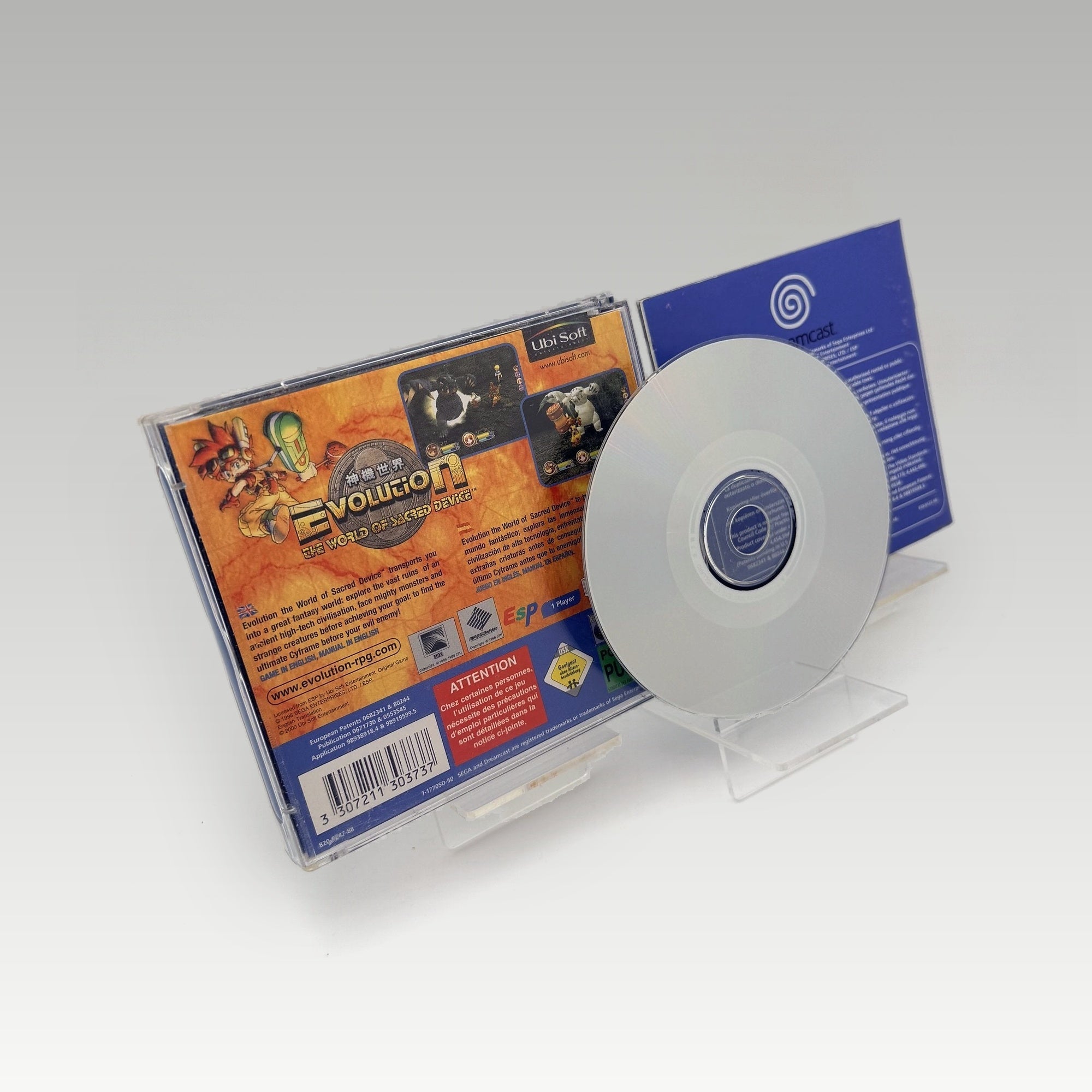 Evolution: The World of Sacred Device • CIB (PAL) - Image 2