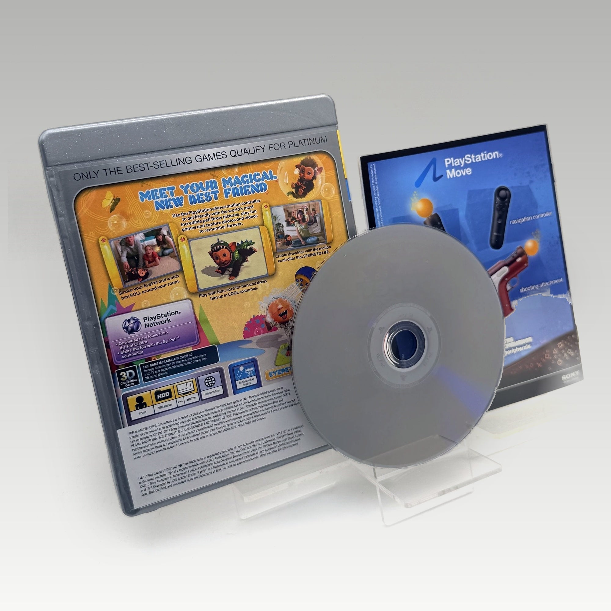 EyePet (Platinum) Move Edition • CIB (Region 2, Move Edition) - Image 2