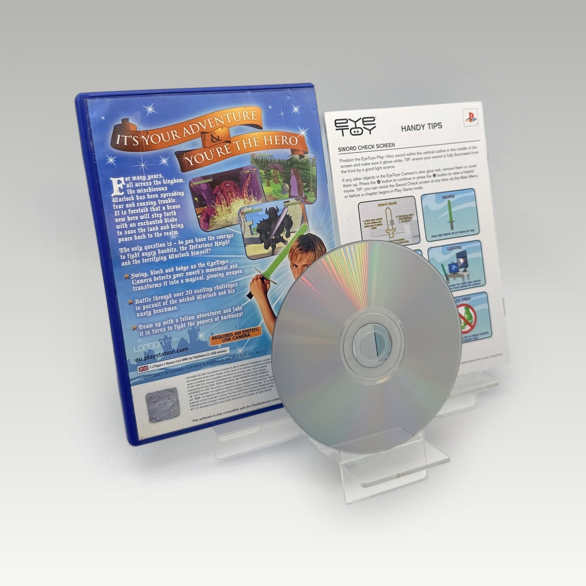 EyeToy Play Hero • CIB (PAL) - Image 2