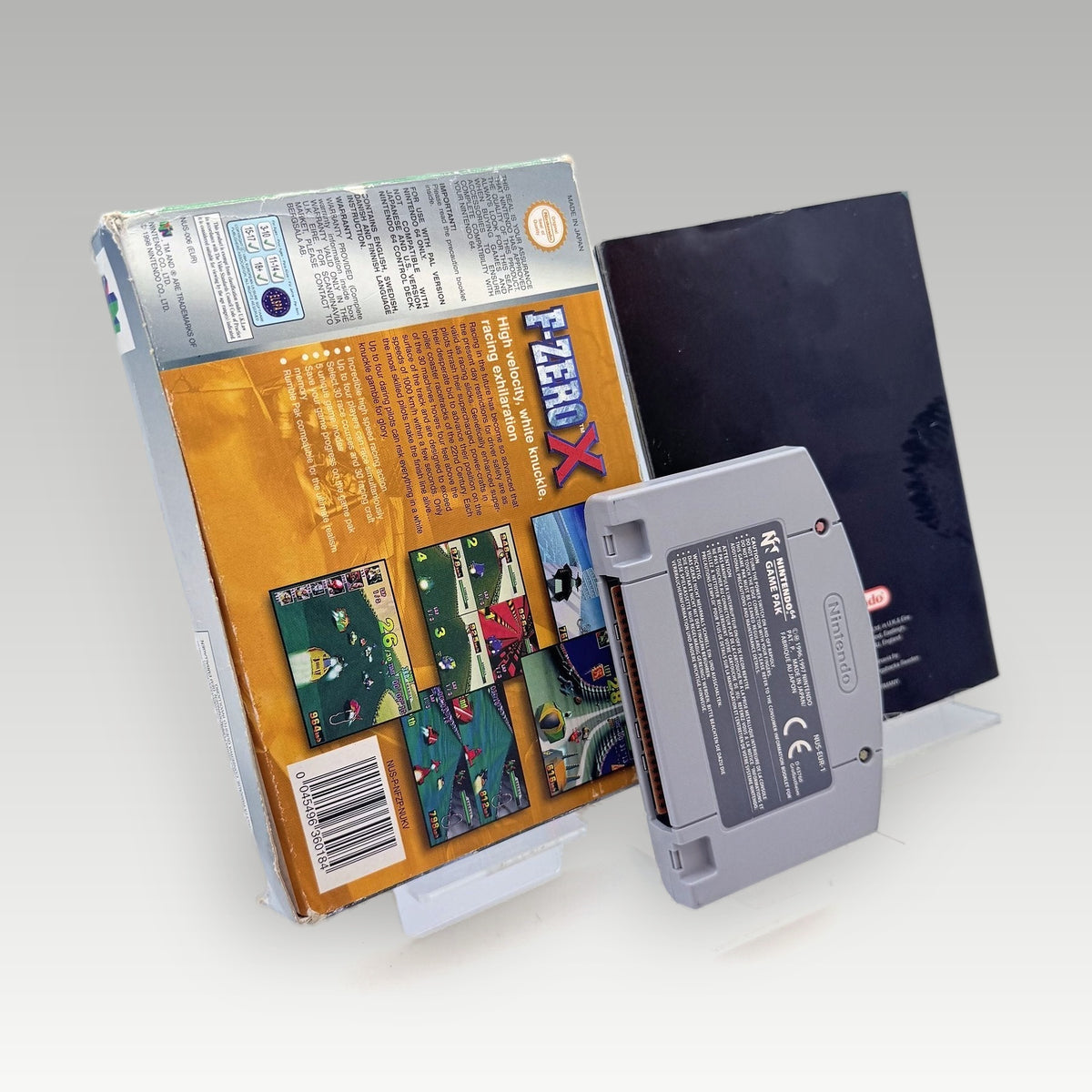 F-Zero X • CIB (PAL) - Back Cover | Yappa NZ