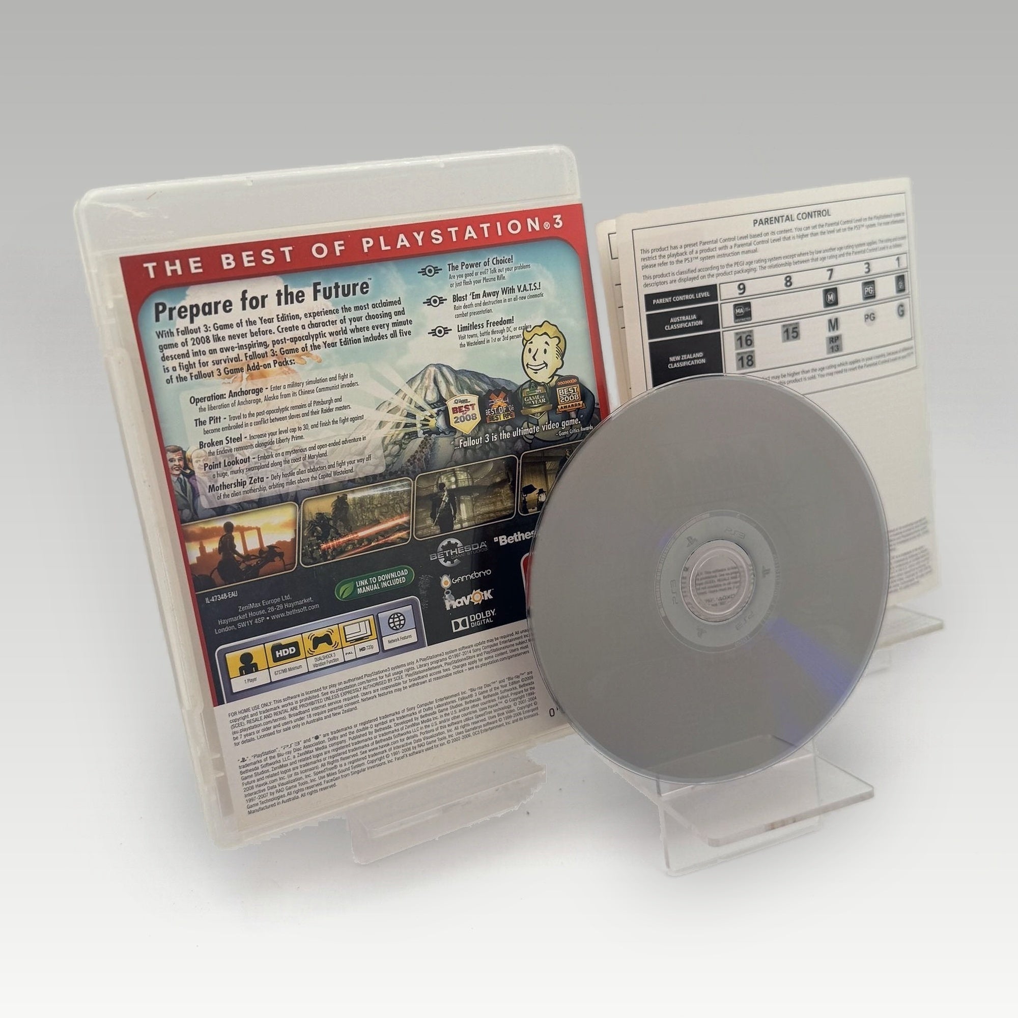 Fallout 3: Game of the Year Edition • No Manual (Region 4) - Image 2