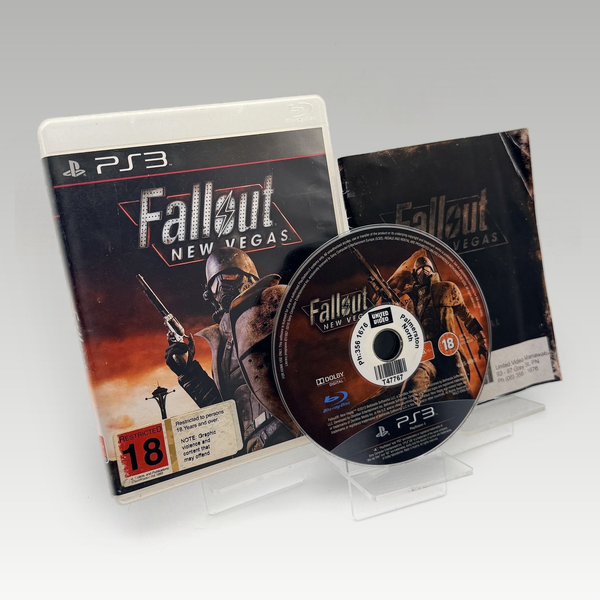 Fallout: New Vegas • CIB • Ex-Rental (Region 4) - Image 1
