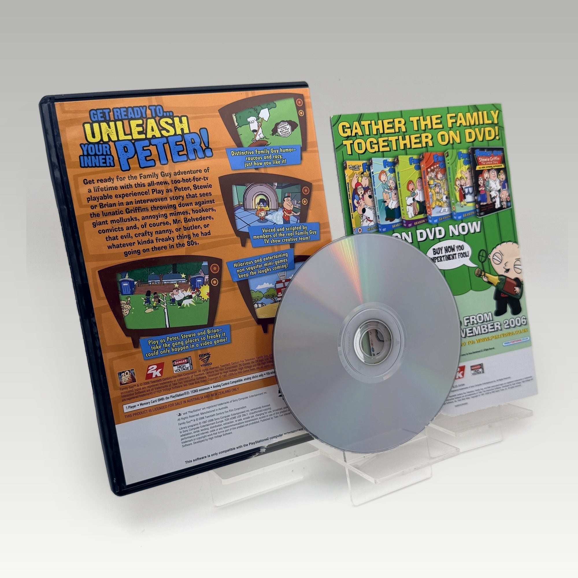 Family Guy Video Game! • CIB (PAL) - Image 2