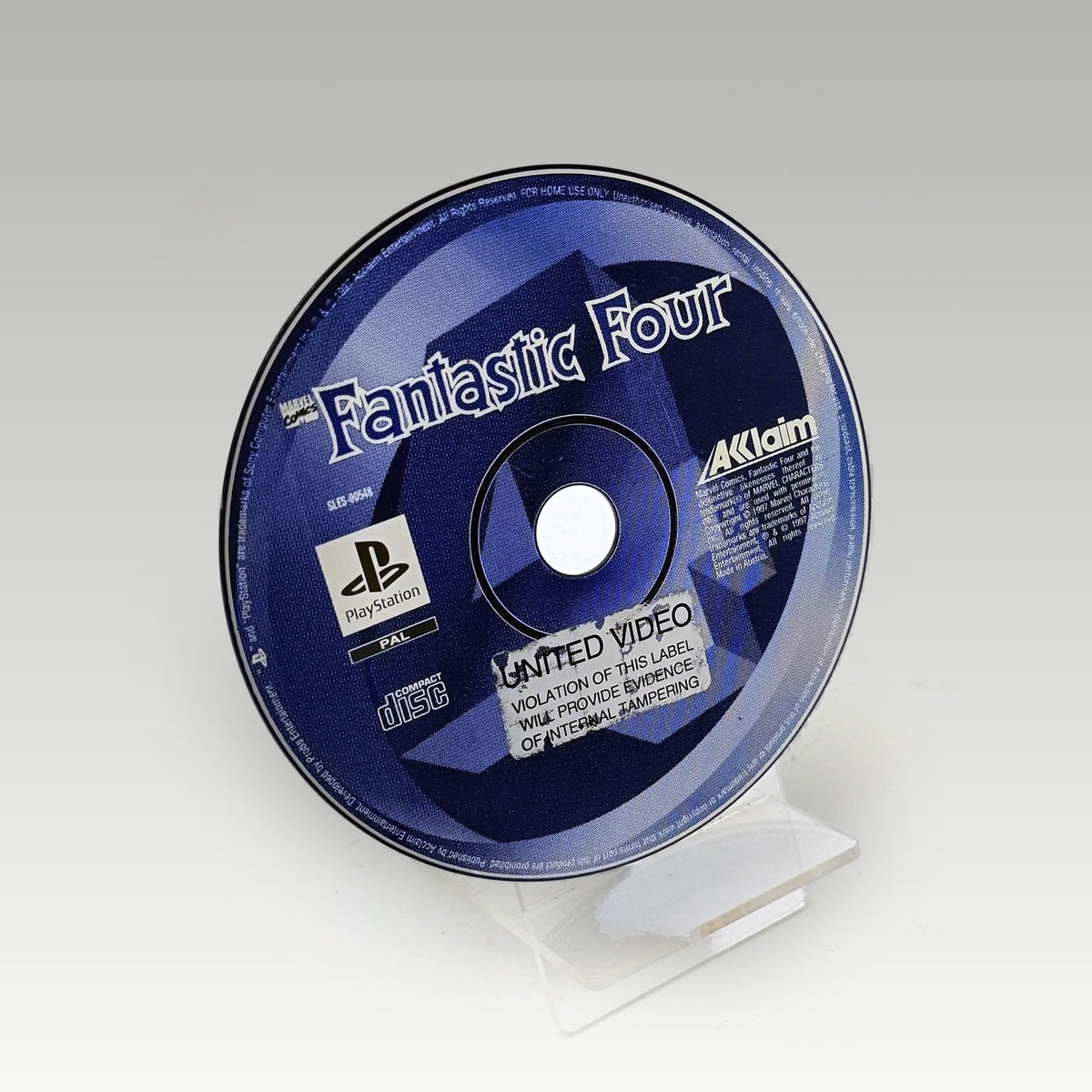 Fantastic Four • Loose • Ex-Rental (PAL) - Image 1