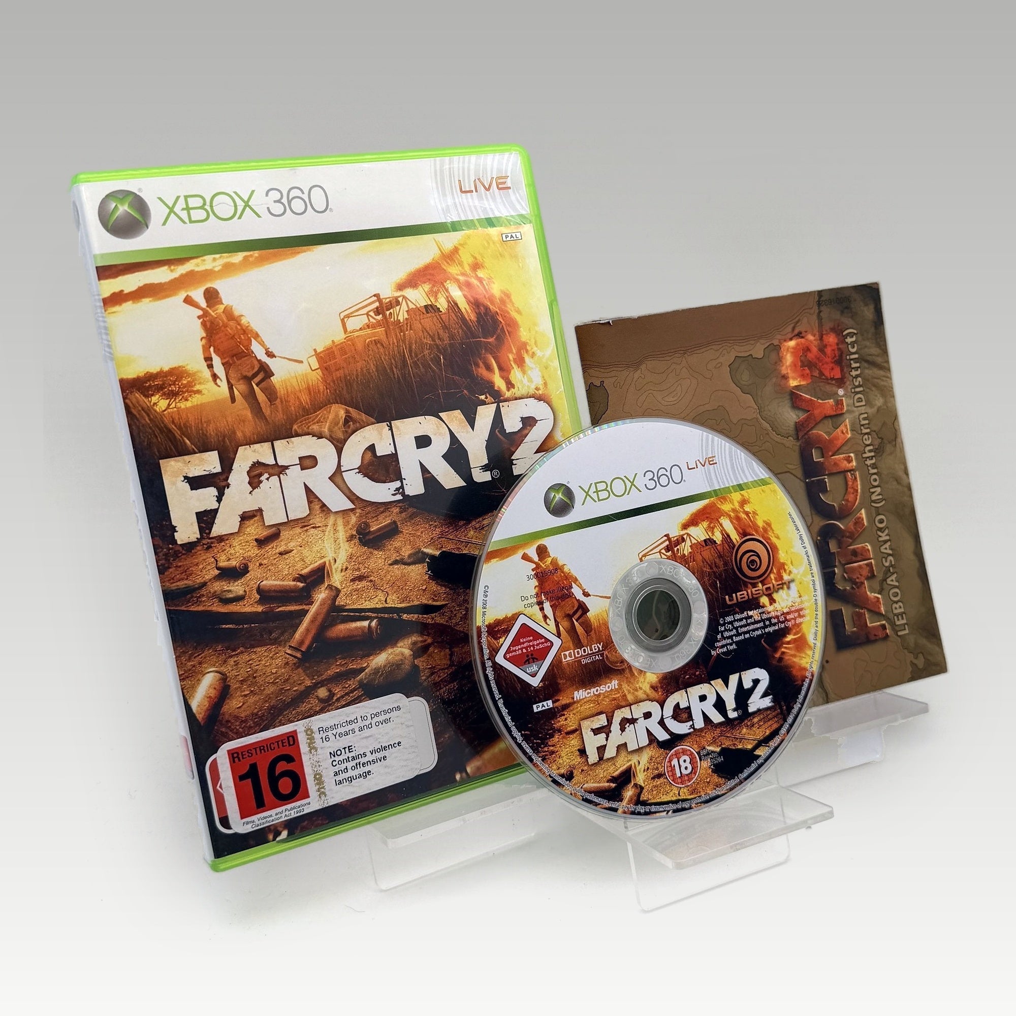 Far Cry 2 + Map • No Manual (PAL, + Map) - Image 1