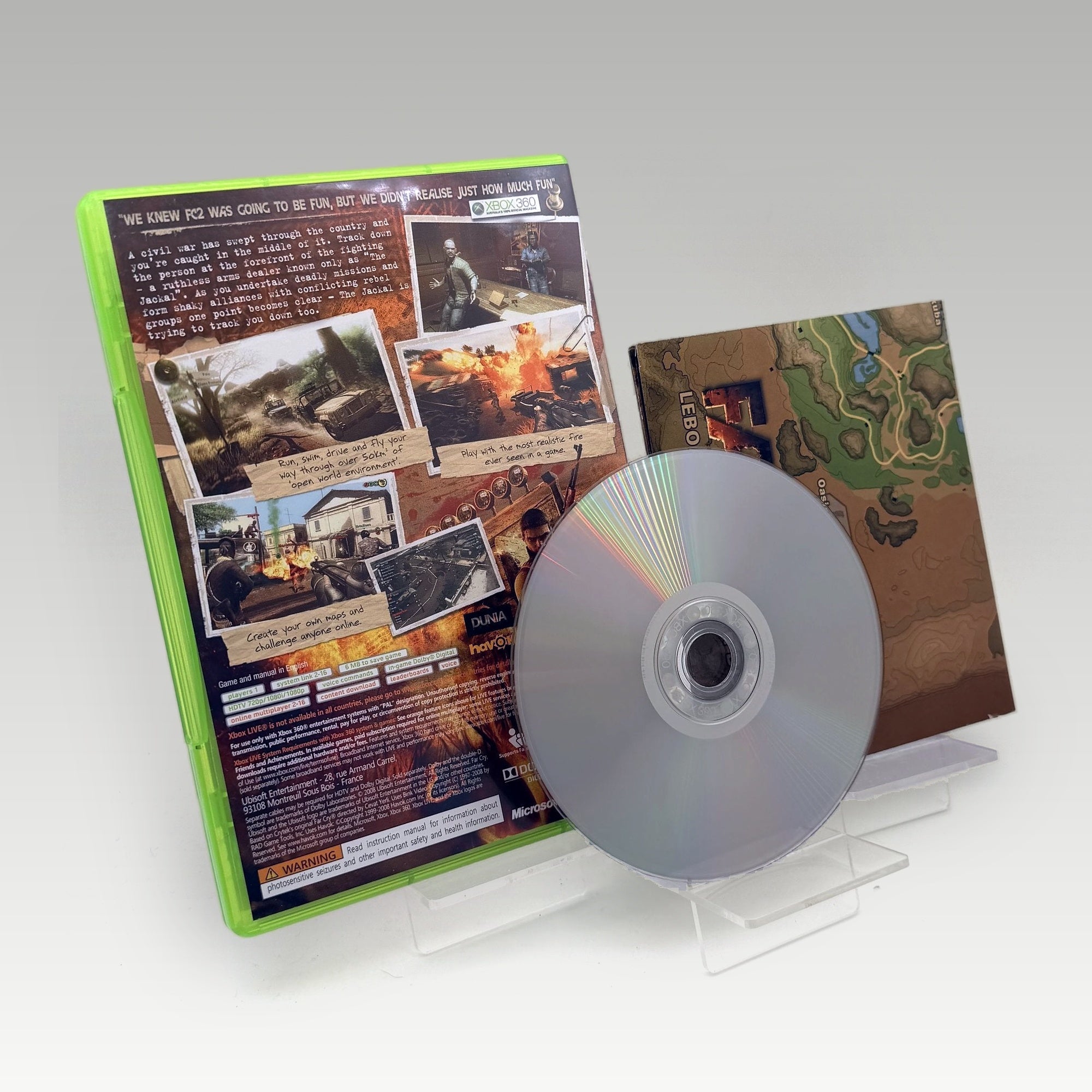 Far Cry 2 + Map • No Manual (PAL, + Map) - Image 2