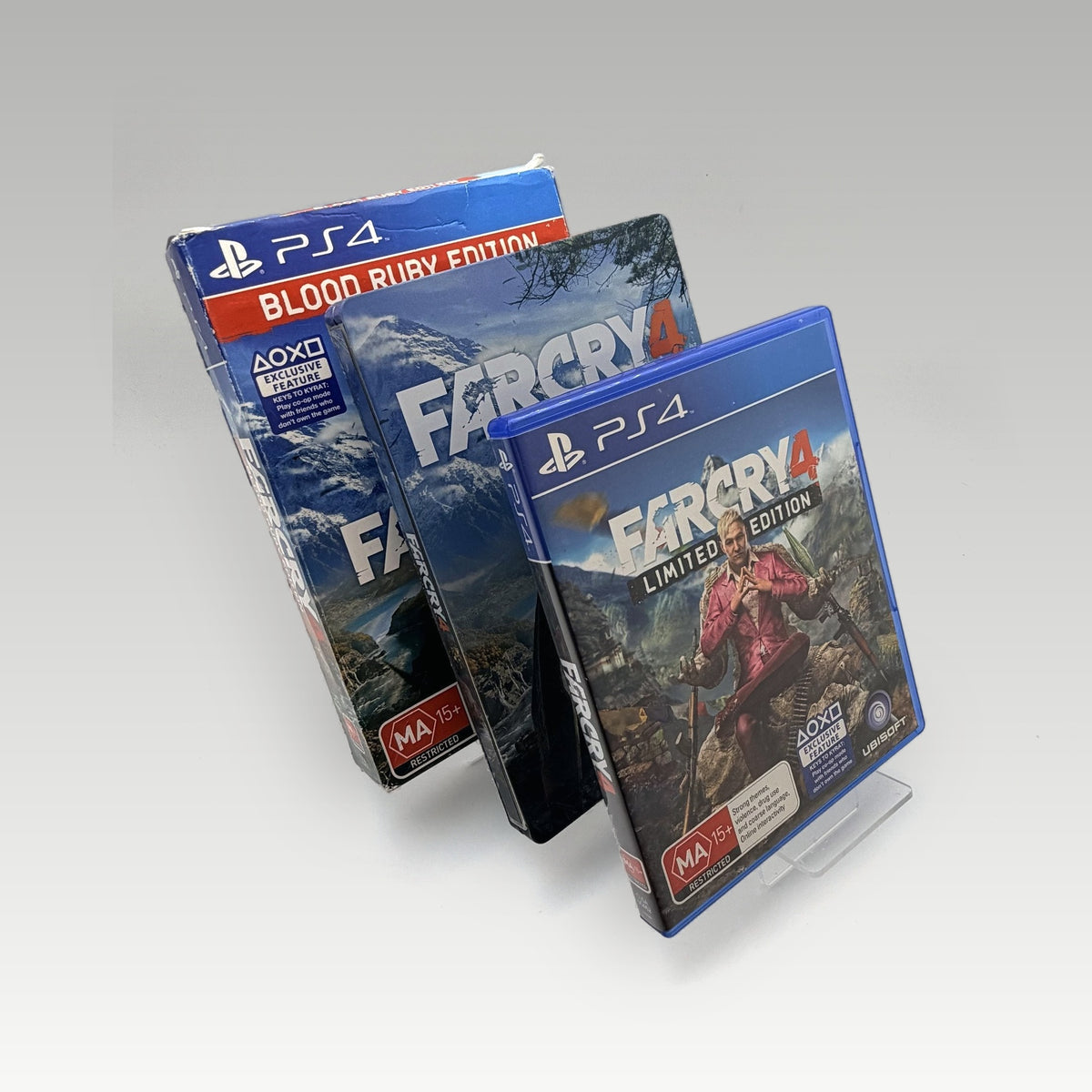 Far Cry 4 Blood Ruby Steelbook Edition • CIB (Region 4, Blood Ruby Steelbook Edition) - Image 1