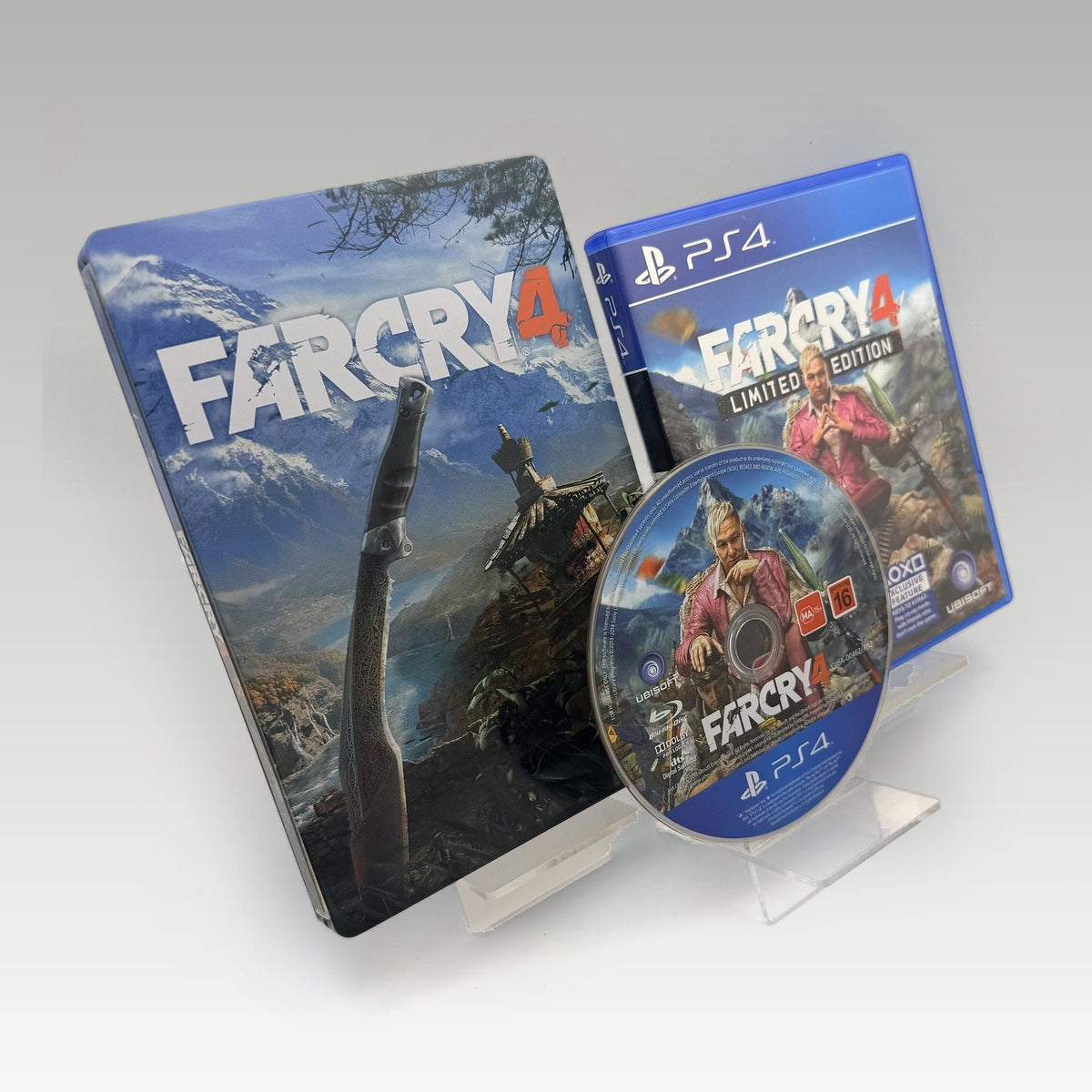 Far Cry 4 Blood Ruby Steelbook Edition • CIB (Region 4, Blood Ruby Steelbook Edition) - Image 2