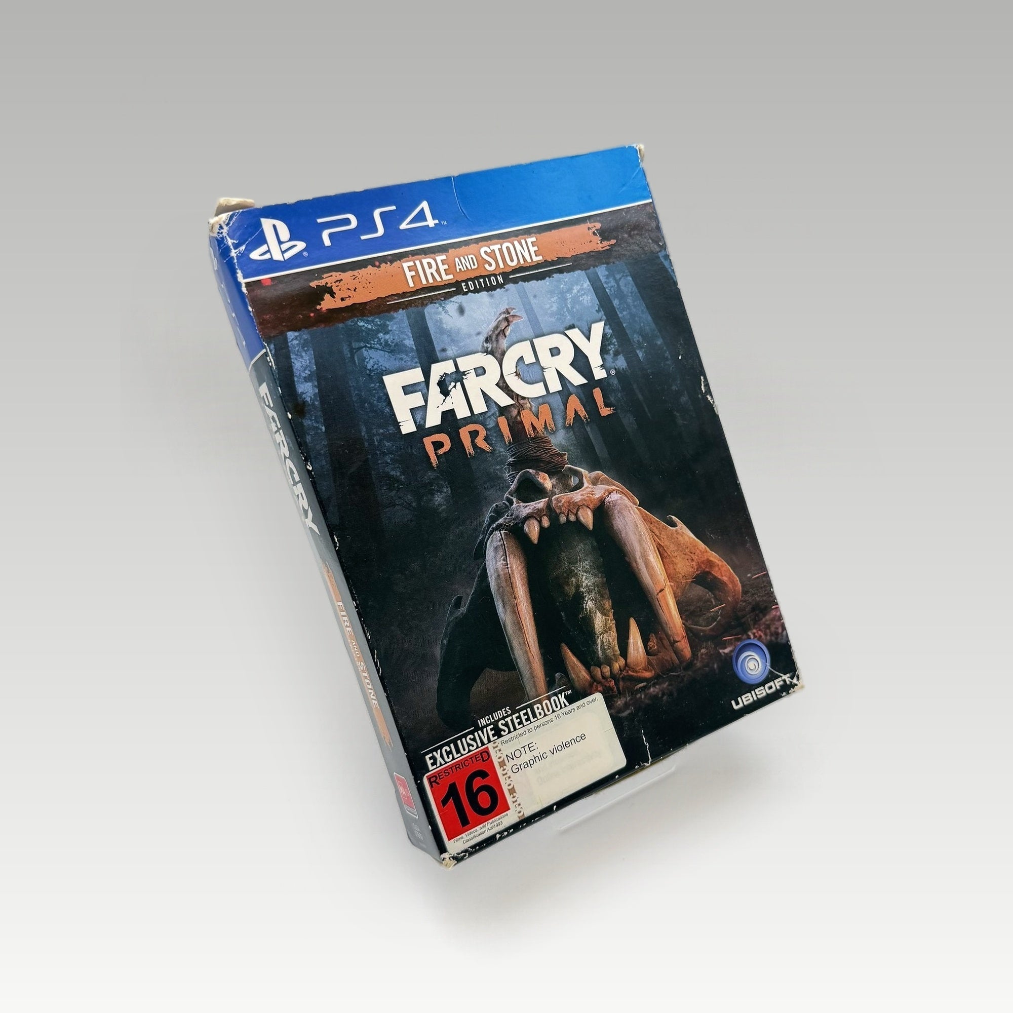 Far Cry: Primal Fire and Stone Edition • CIB (Region 4, Fire and Stone Edition) - Image 1