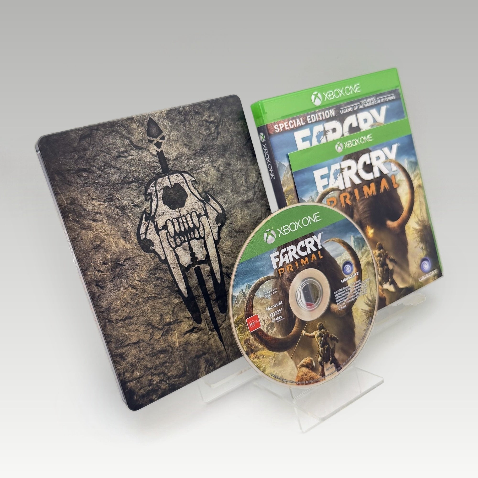Far Cry: Primal Fire and Stone Edition • CIB (Region Free, Fire and Stone Edition) - Image 2