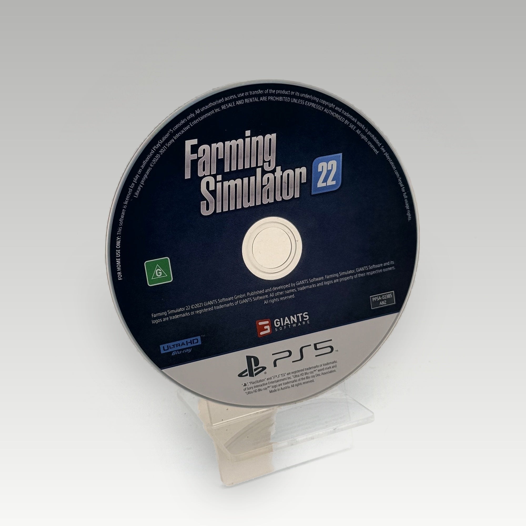 PlayStation 5 Farming Simulator 22 Region 4 - Front Cover | Yappa NZ