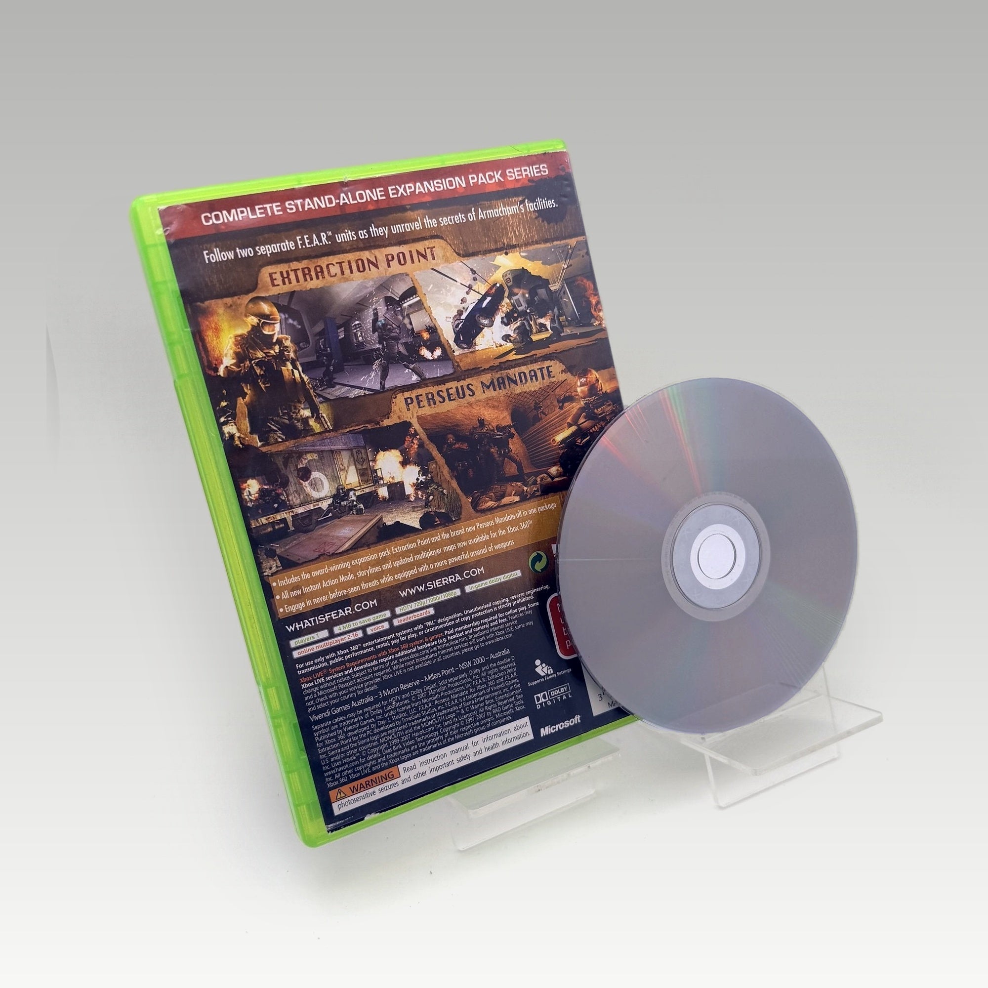 F.E.A.R. Files • No Manual (PAL) - Image 2
