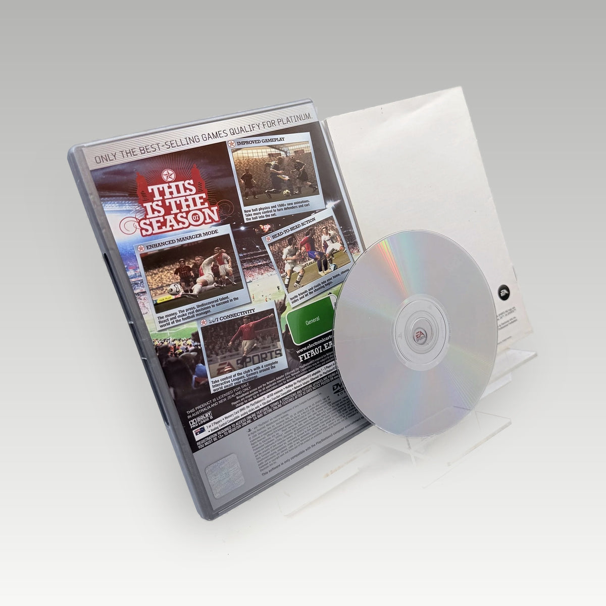 FIFA 07 (Platinum) • CIB (PAL) - Image 2
