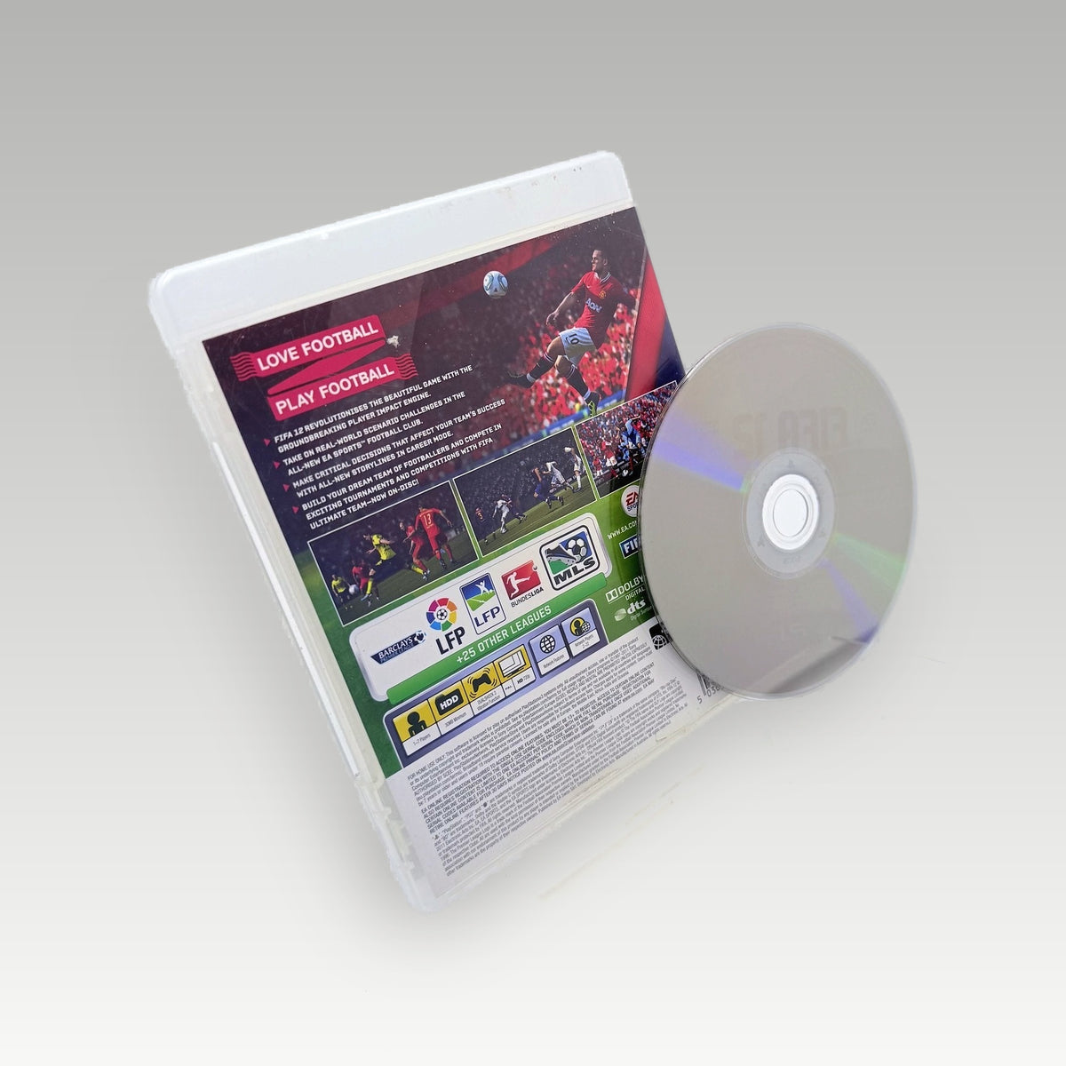 FIFA 12 • No Manual (Region 4) - Back Cover | Yappa NZ