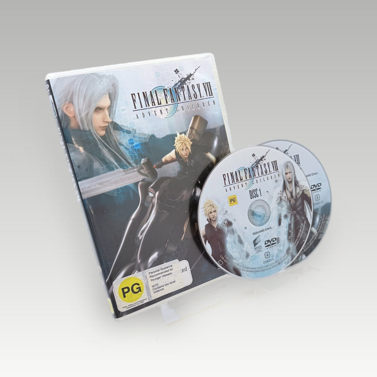 Final Fantasy VII: Advent Children (2005) • CIB (Region 4) - Front Cover | Yappa NZ