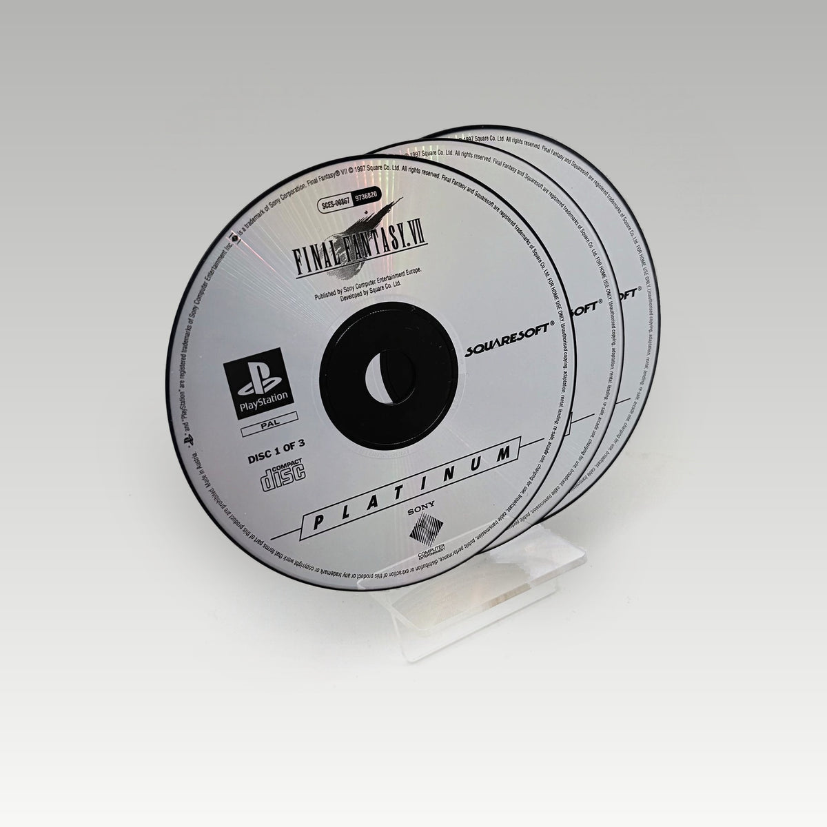 Final Fantasy VII (Platinum) • Loose (PAL) - Image 1